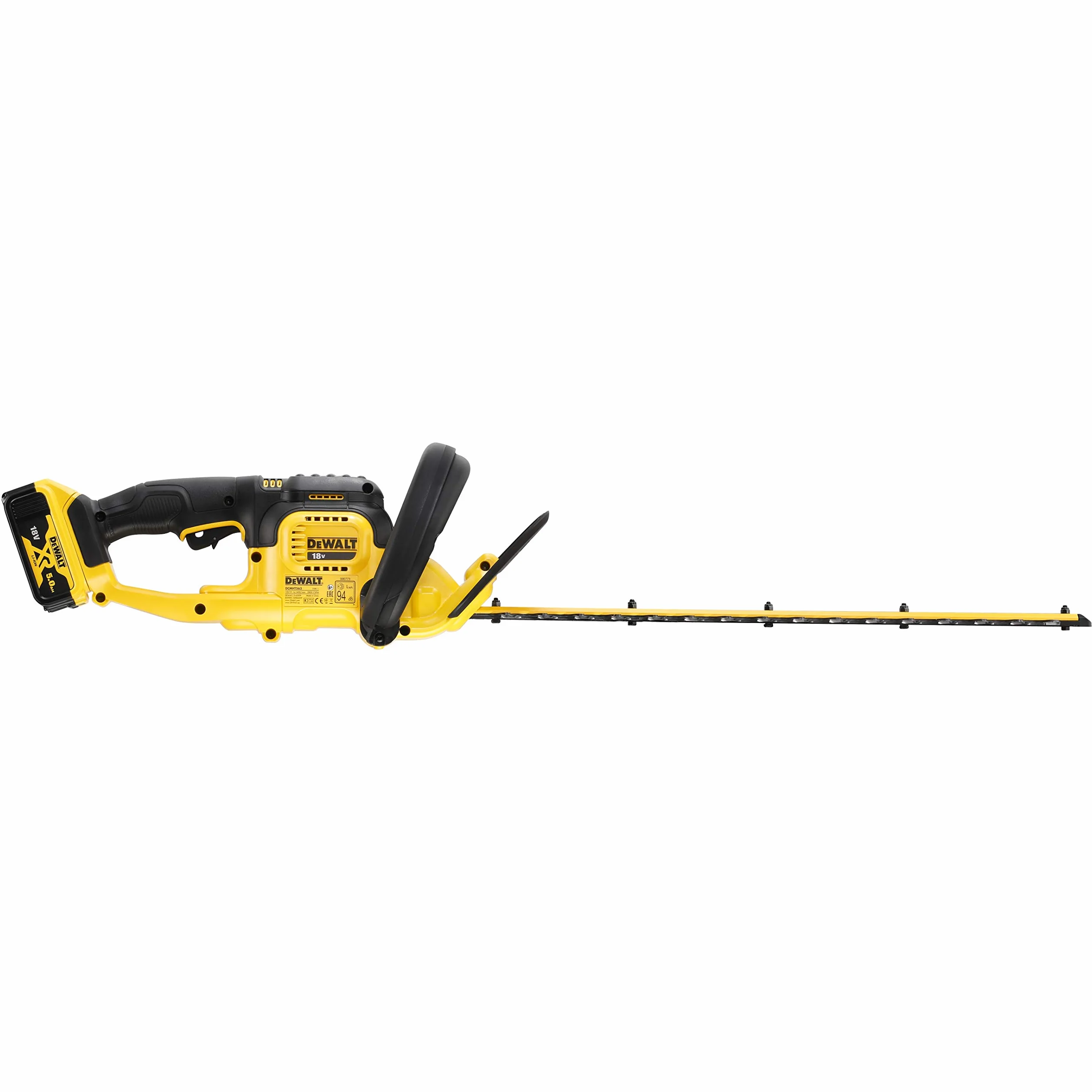 DeWalt DCMHT563P1-QW Taille-haies XR 18V 5Ah Li-Ion 55cm 25mm 1 bateria akumulatorowe