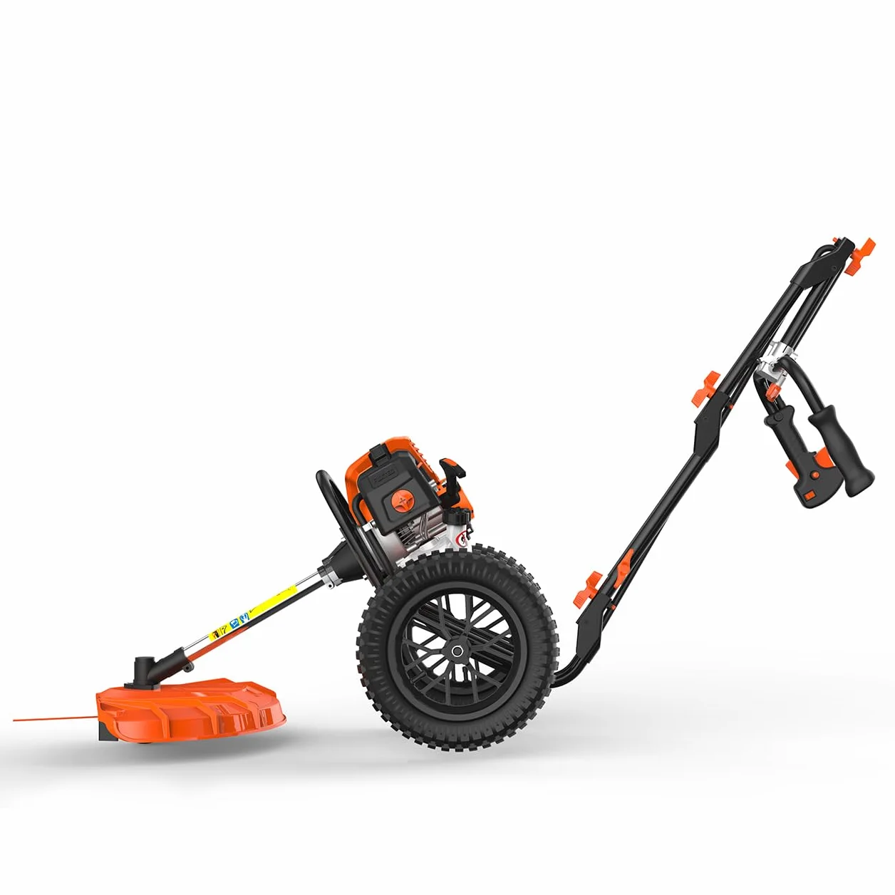 Kosa Spalinowa FUXTEC FX-FSR162 62 cm3 3,5 KM Duże Koła Pneumatyczne Składana Konstrukcja Profesjonalna Głowica Żyłkowa Easy Starter