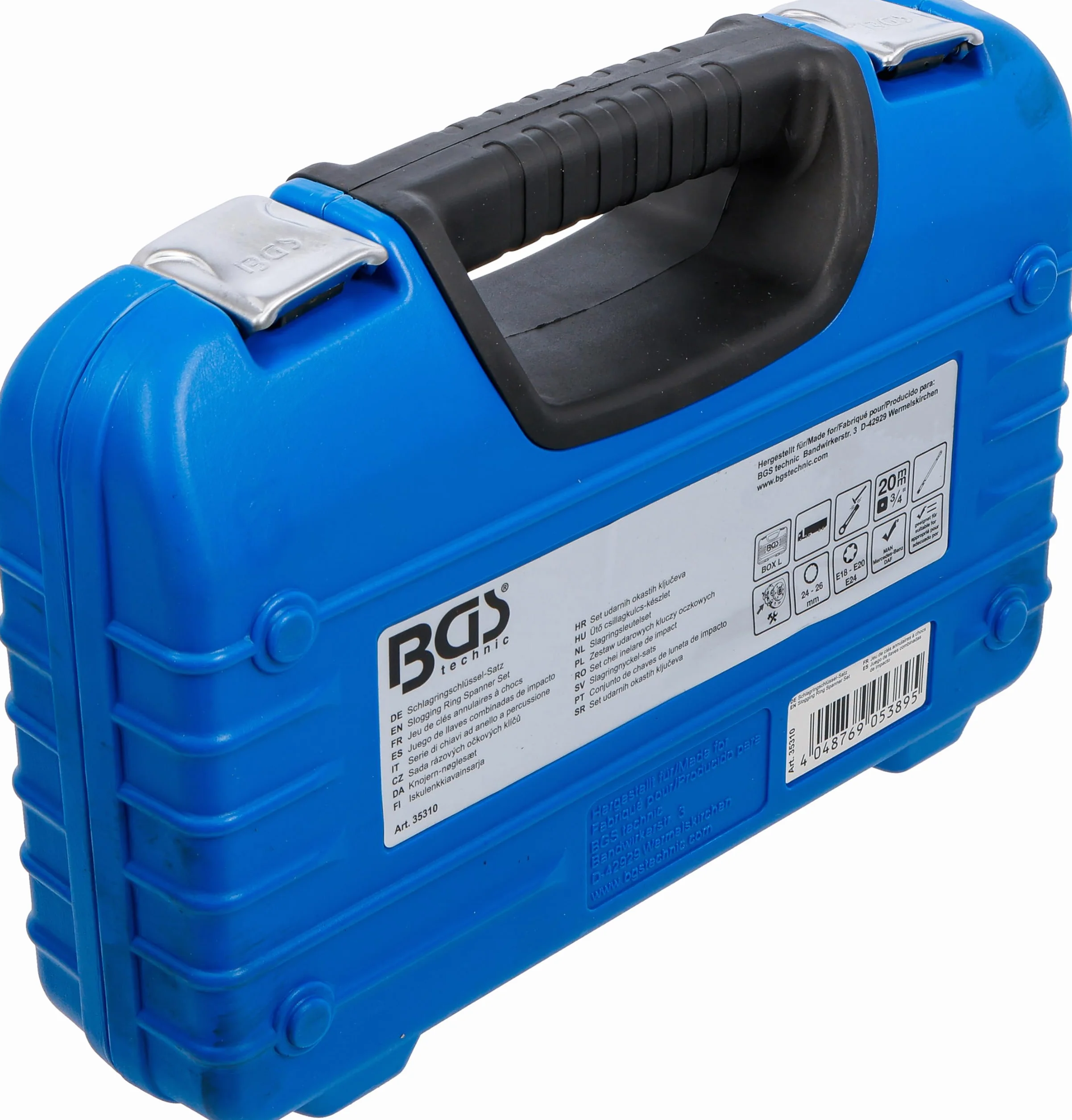 BGS 35310 Zestaw udarowych kluczy oczkowych dwunastokątnych Torx 5 szt.