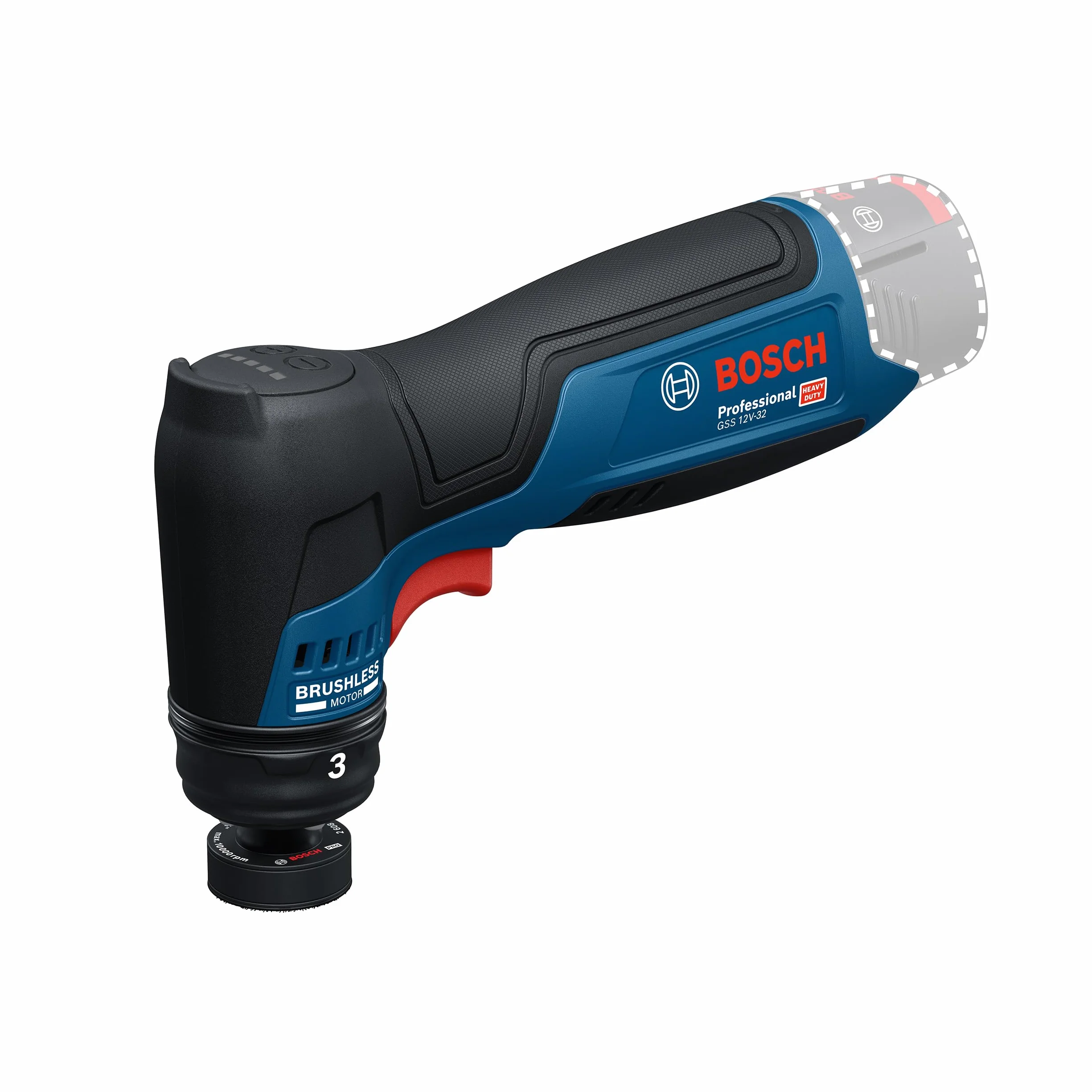 Bosch Professional Akumulatorowa Szlifierka Oscylacyjna GSS 12V-32 32 mm