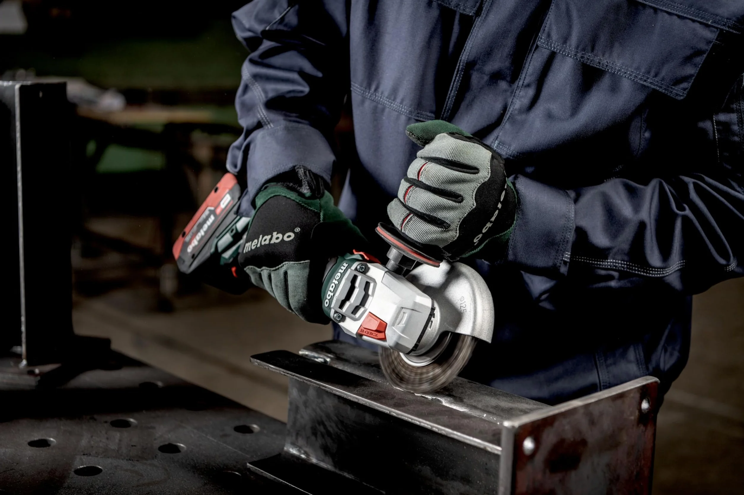 Metabo Akumulatorowa szlifierka kątowa WVB 18 LT BL 11-125 Quick 18V 125mm bezszczotkowa