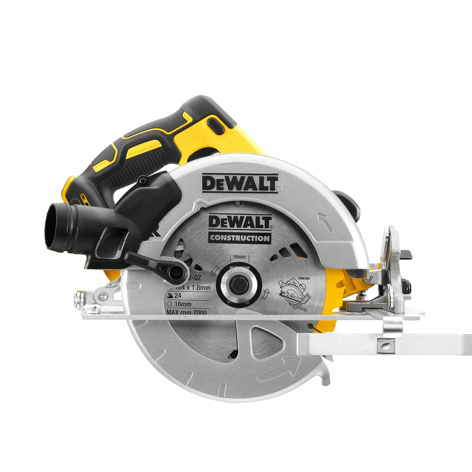 Dewalt DCS570N Bezszczotkowa Piła Tarczowa XR 18 V, Wielokolorowa, 184 mm