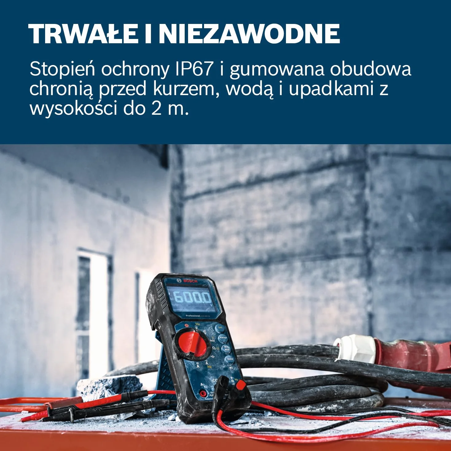 Bosch Professional Cyfrowy miernik uniwersalny GDM 600-15 True RMS LCD