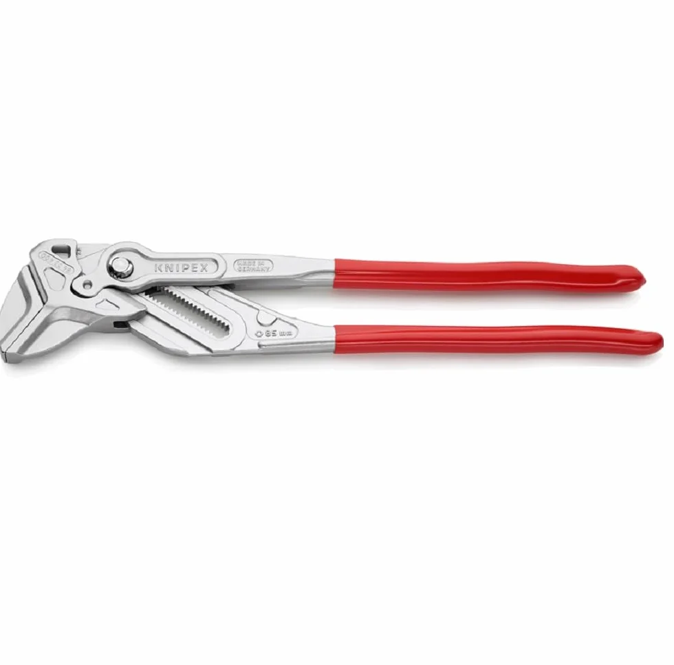 KNIPEX Szczypce-klucz XL szczypce i klucz w jednym narzędziu chromowany z tworzywa sztucznego, powlekane 400 mm, 86 03 400
