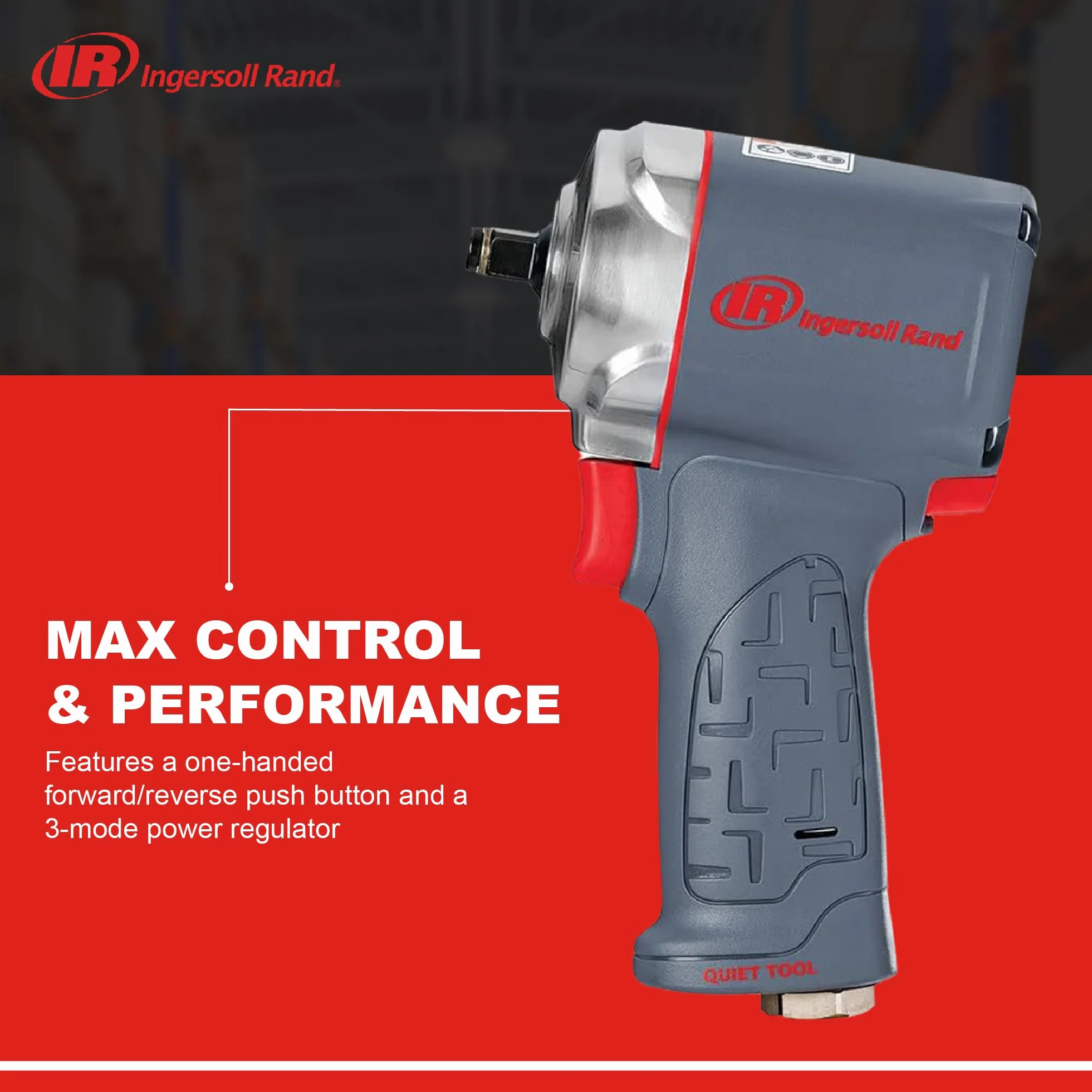 Ingersoll Rand 36QMAX Klucz udarowy 1/2 cala 870 Nm