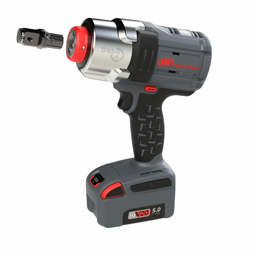 Ingersoll Rand W7153-K22B-EU DXS2 Klucz Udarowy Akumulatorowy 20V, Zestaw 2 Baterie, 2170 Nm, Pierścień