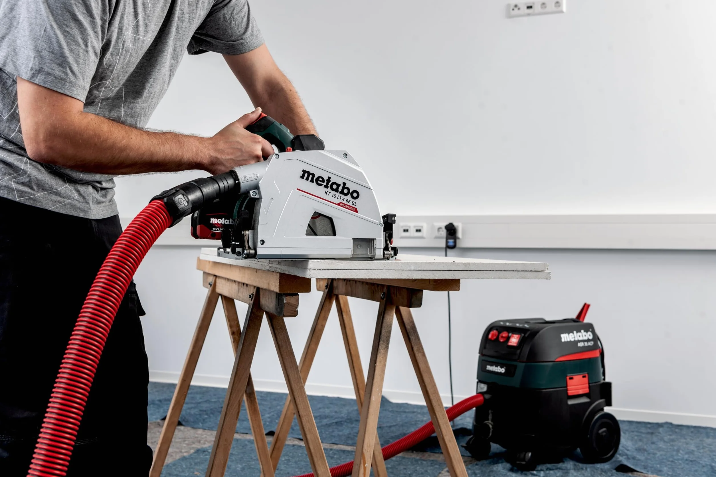 Metabo Zestaw start/stop CordlessControl, typ F – 630231000 – automatyczne sterowanie odkurzaczem sieciowym