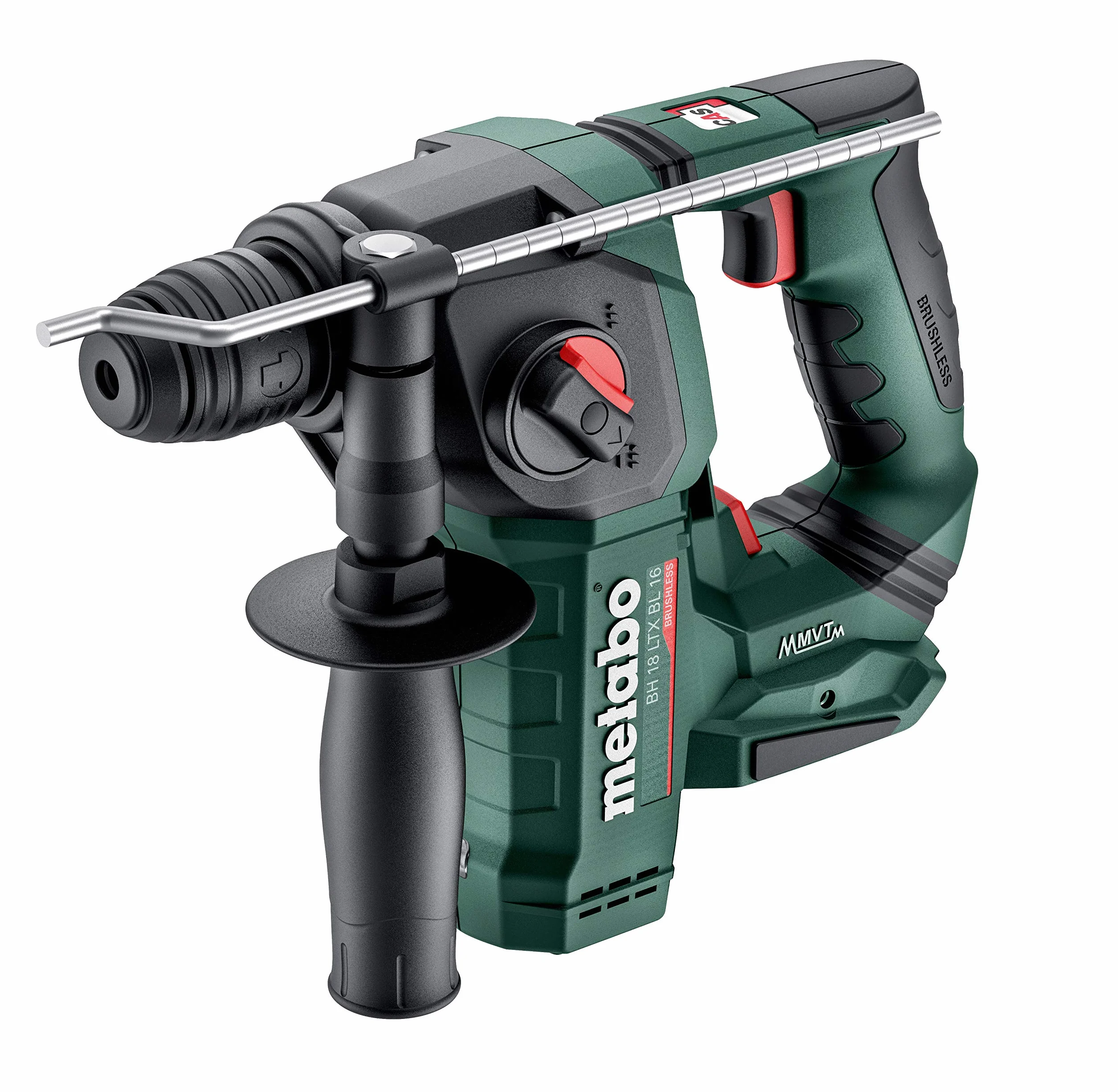 Metabo Młotek akumulatorowy BH 18 LTX BL 16 (600324850) 18 V; karton, napięcie akumulatora: 18 V, maks. energia pojedynczego uderzenia (EPTA): 1,3 J, maks. liczba uderzeń: 5250 /min
