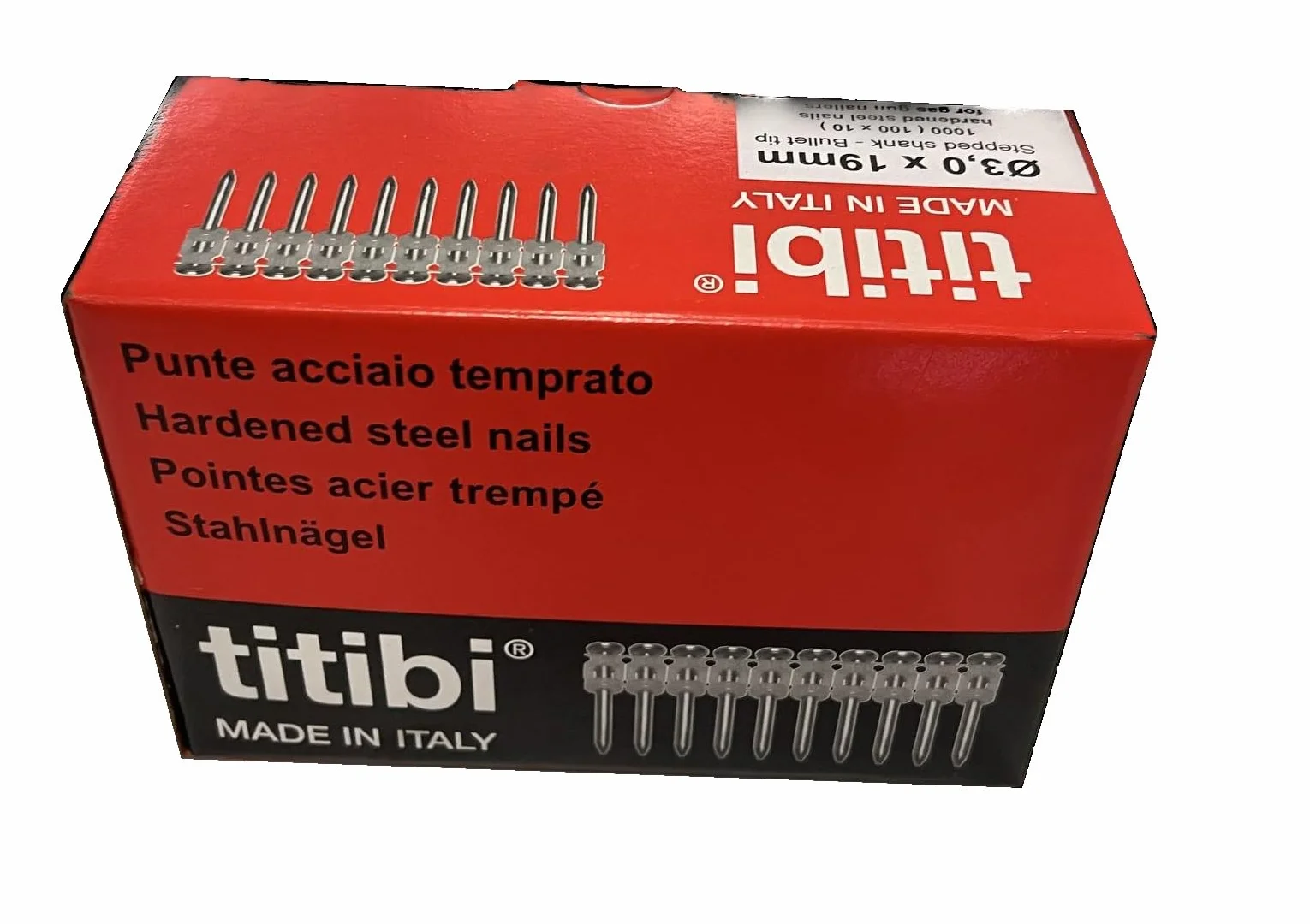 1000 GAZÓW GAZOWYCH Ø 3,0 x 19 mm, 2 BOMBOLETY GAZOWE (GC11) KOMPATYBILNE Z GAZOWĄ HILTI GX100 (ADAPTER NIE JEST W ZAKRESIE, UŻYJ ORYGINALNYCH BOMBOLETów) (Ø 3,0 19 x 19 mm)