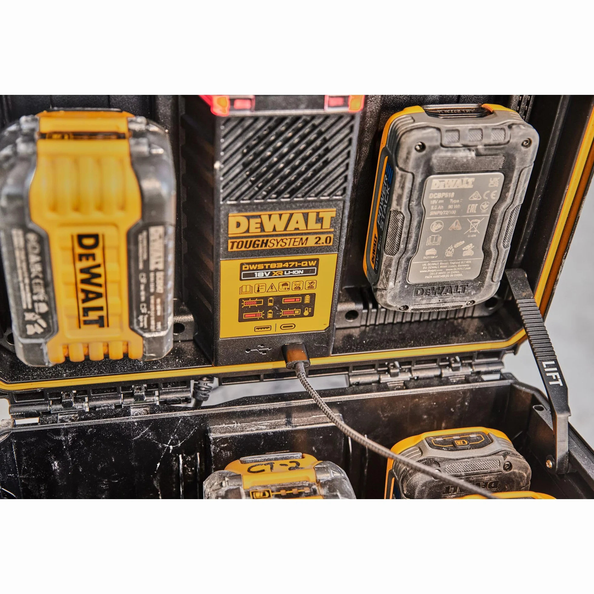 Dewalt Ładowarka do Akumulatorów, Żółty/Czarny, 18 V