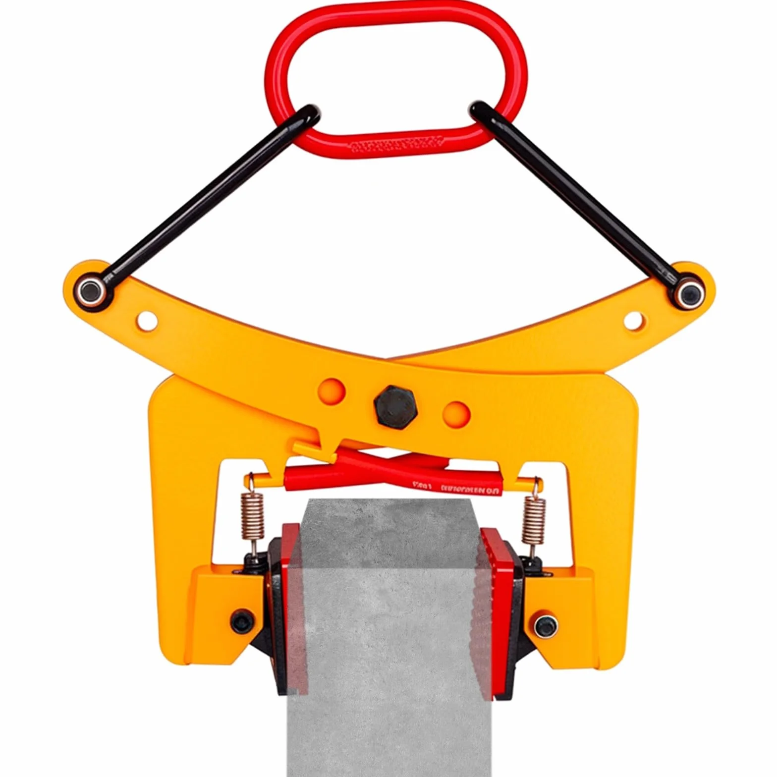 280 kg, szczypce do krawężnika – regulowany otwór 8-30 cm, pionowe zaciski podnoszące do podnoszenia i transportu, wspornik krawężnika, wspornik bruku, wykopywacz kamieni, szczypce do podnoszenia