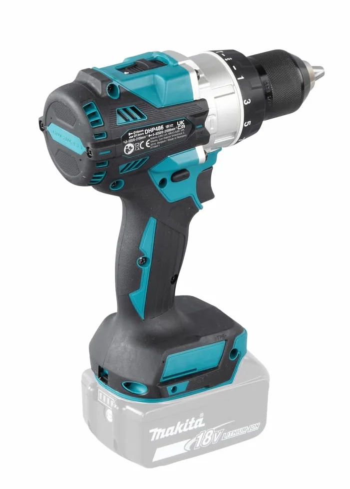 Makita DHP486Z Wiertarko-Wkrętarka Udarowa 18 V, Bez Akumulatora, bez Ładowarki