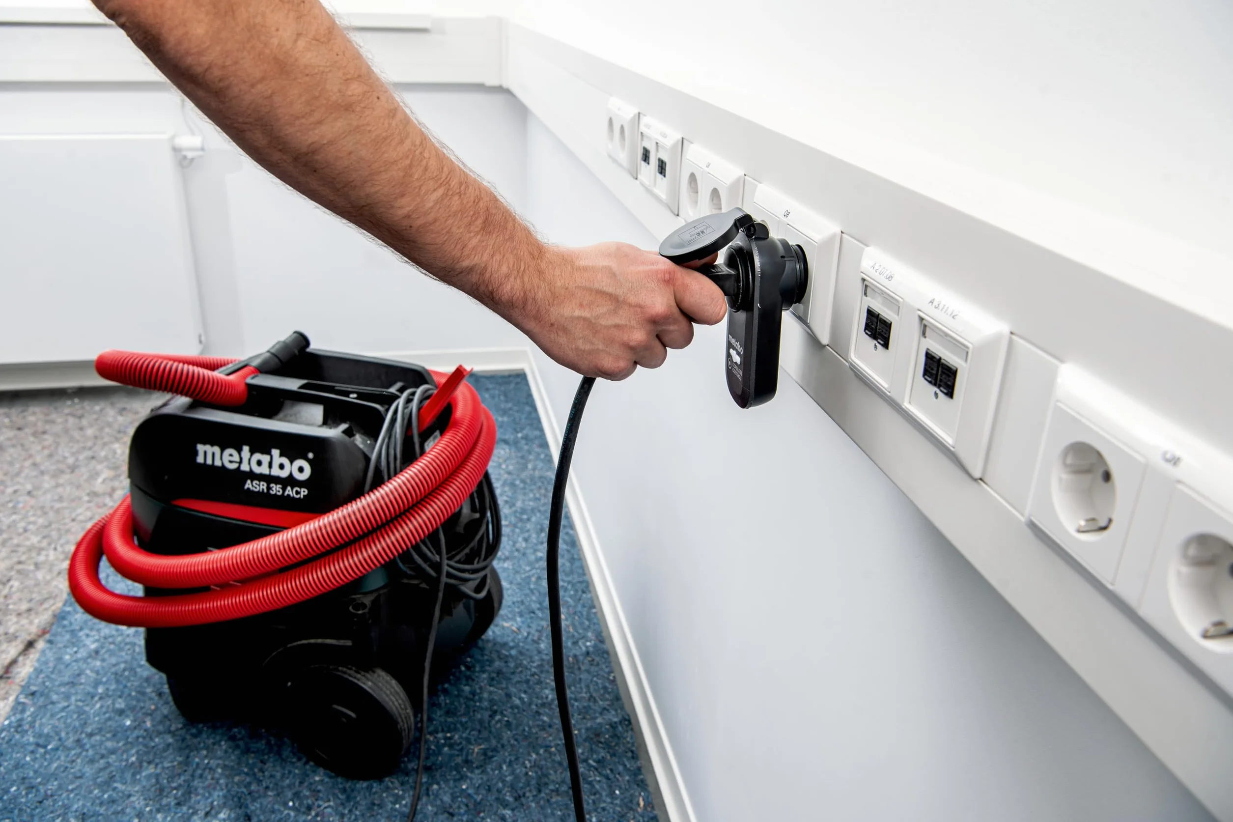 Metabo Zestaw start/stop CordlessControl, typ F – 630231000 – automatyczne sterowanie odkurzaczem sieciowym