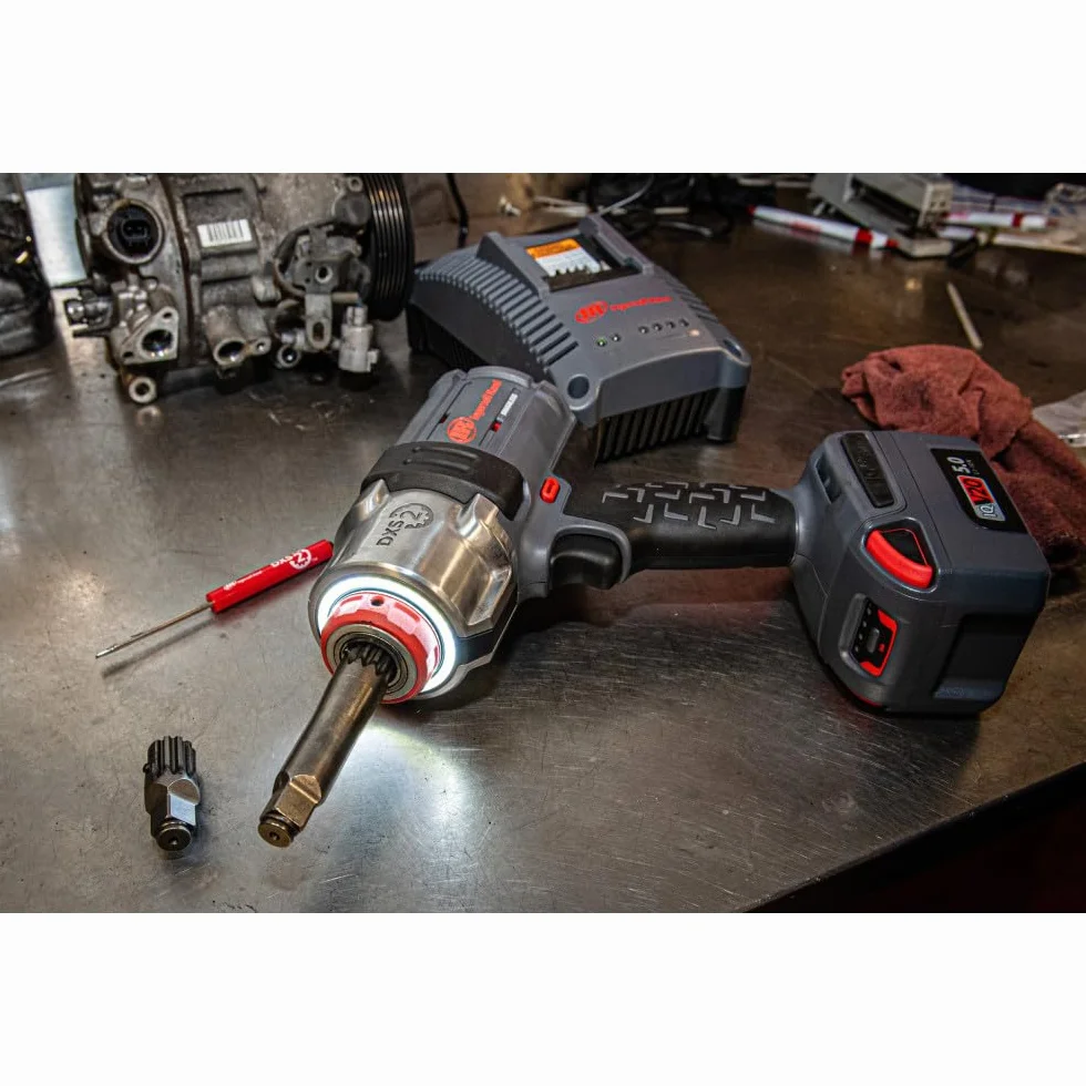 Ingersoll Rand W7153-K22B-EU DXS2 Klucz Udarowy Akumulatorowy 20V, Zestaw 2 Baterie, 2170 Nm, Pierścień