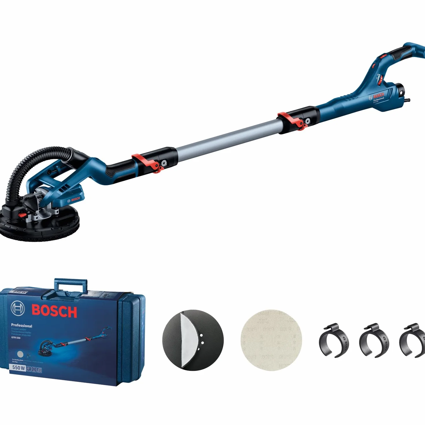 Bosch Professional GTR 55-225 Szlifierka Ø 225 mm Czarny Niebieski