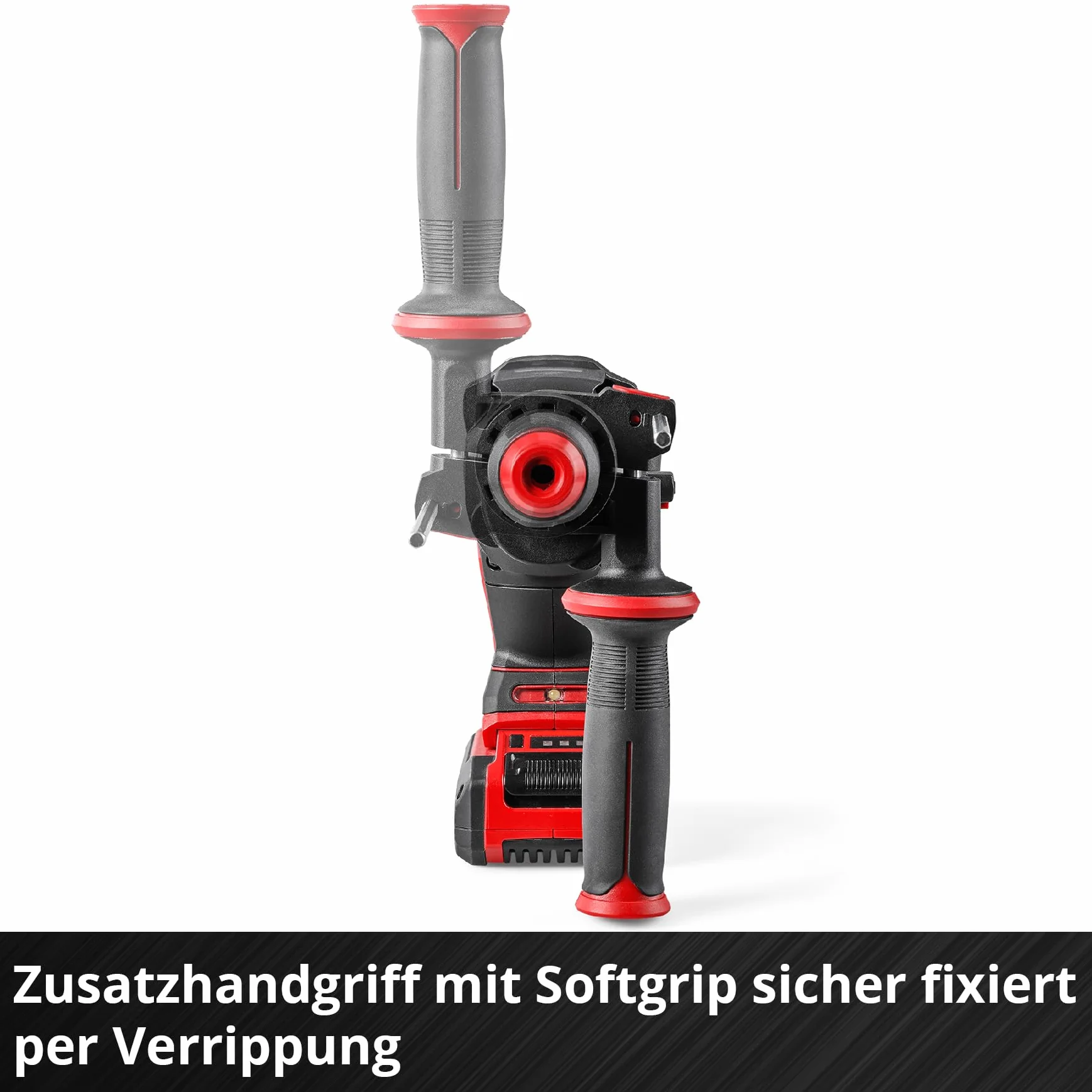 Einhell Profesjonalny bezprzewodowy młot udarowy TP-HD 18/22 D Li BL-Solo Power X-Change (18 V, silnik bezwęglowy, 2,3 J, SDS-Plus, perf 22 mm w betonie, uchwyt D, walizka, bez akumulatora)
