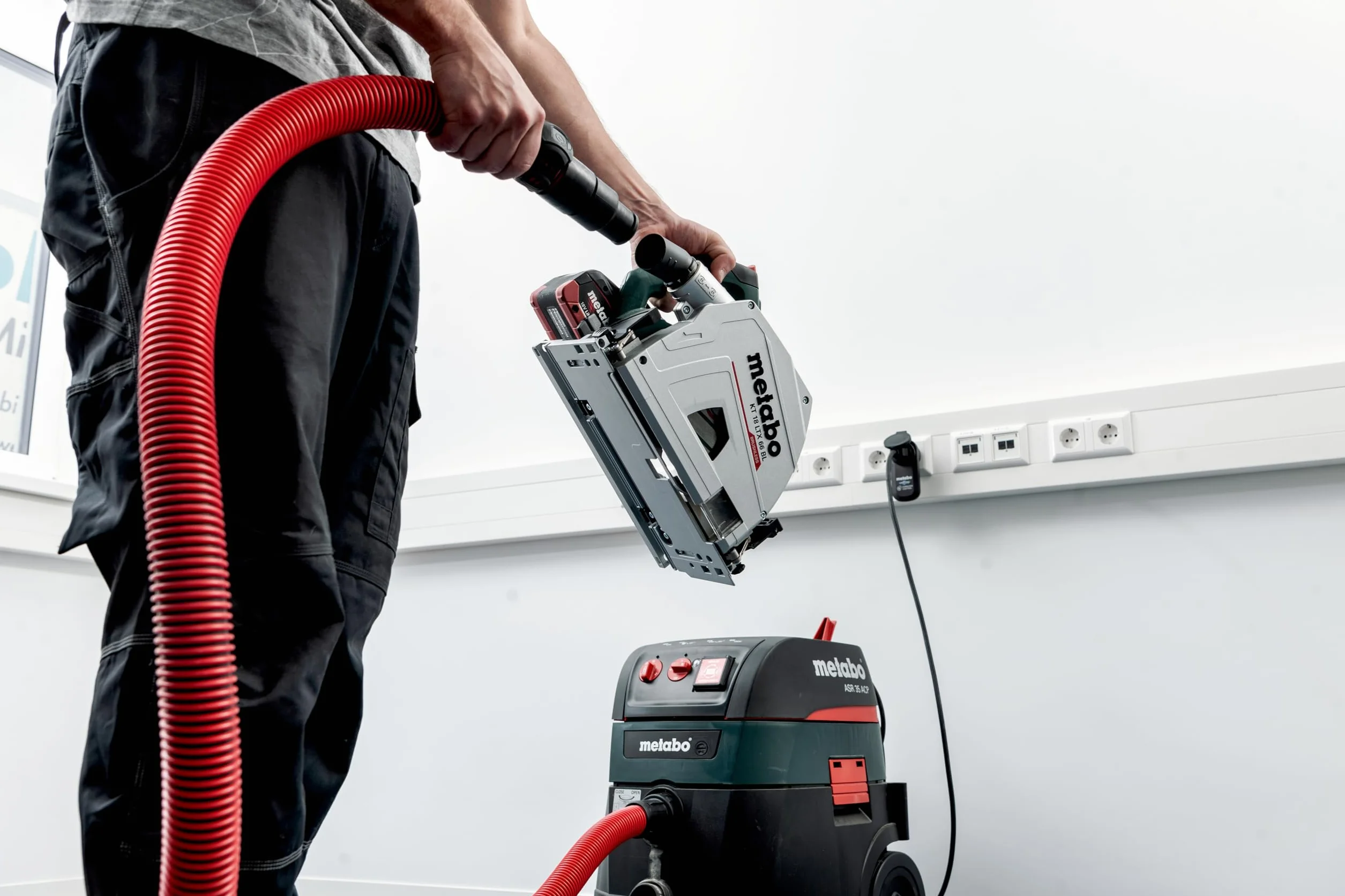 Metabo Zestaw start/stop CordlessControl, typ F – 630231000 – automatyczne sterowanie odkurzaczem sieciowym