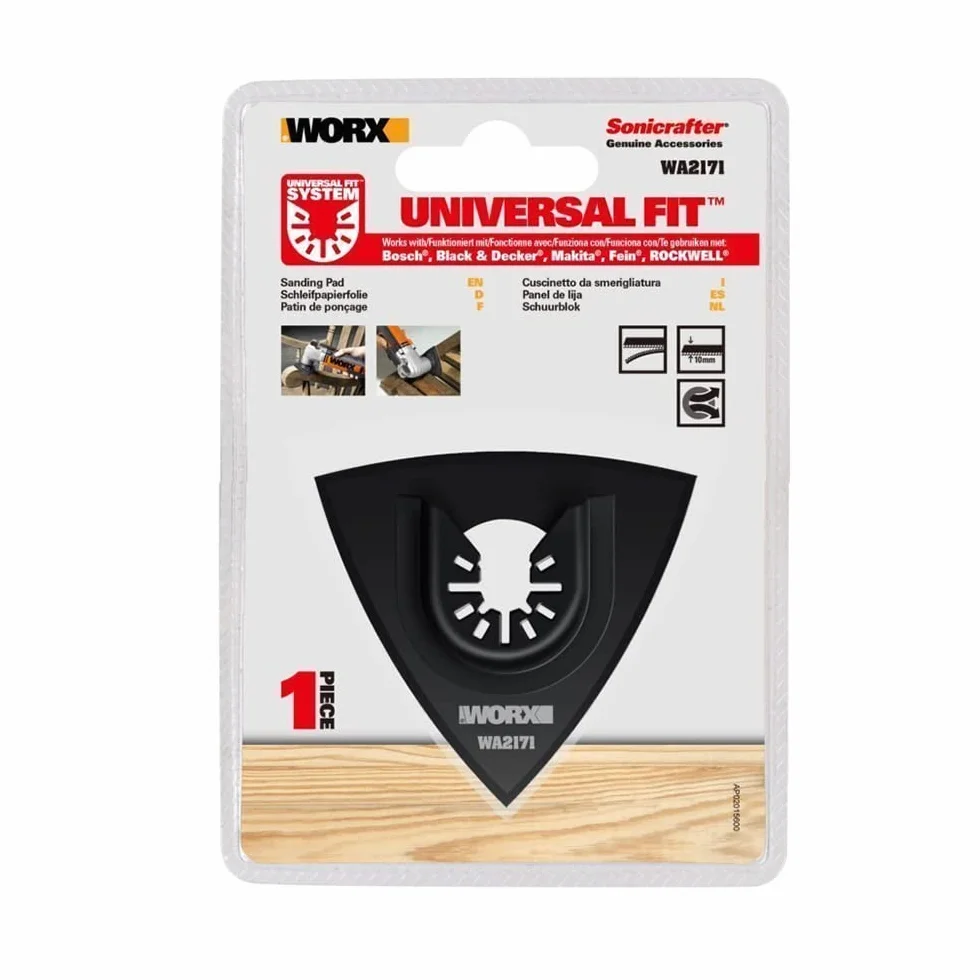 WORX Wa2171 Sonicrafte,r Uniwersalna Podkładka Szlifierska