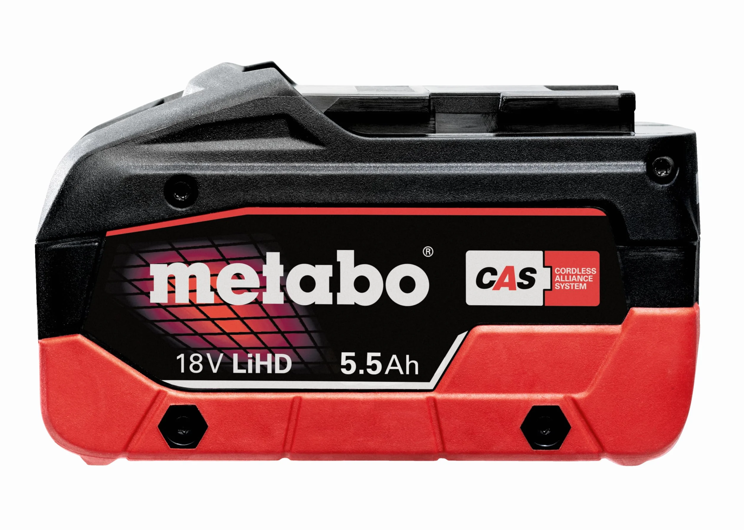 Metabo zestaw podstawowy 2 x LiHD 5,5 Ah – 685122000 – Zestaw akumulatorów do efektywnego i szybkiego ładowania – Zawiera akumulatory 18 V i ładowarkę