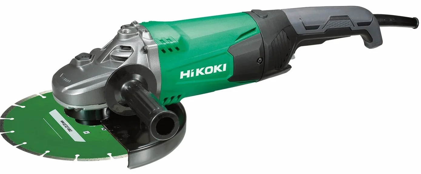 Hikoki Szlifierka Kątowa 230 mm 2200 W 230 V Czarny Zielony