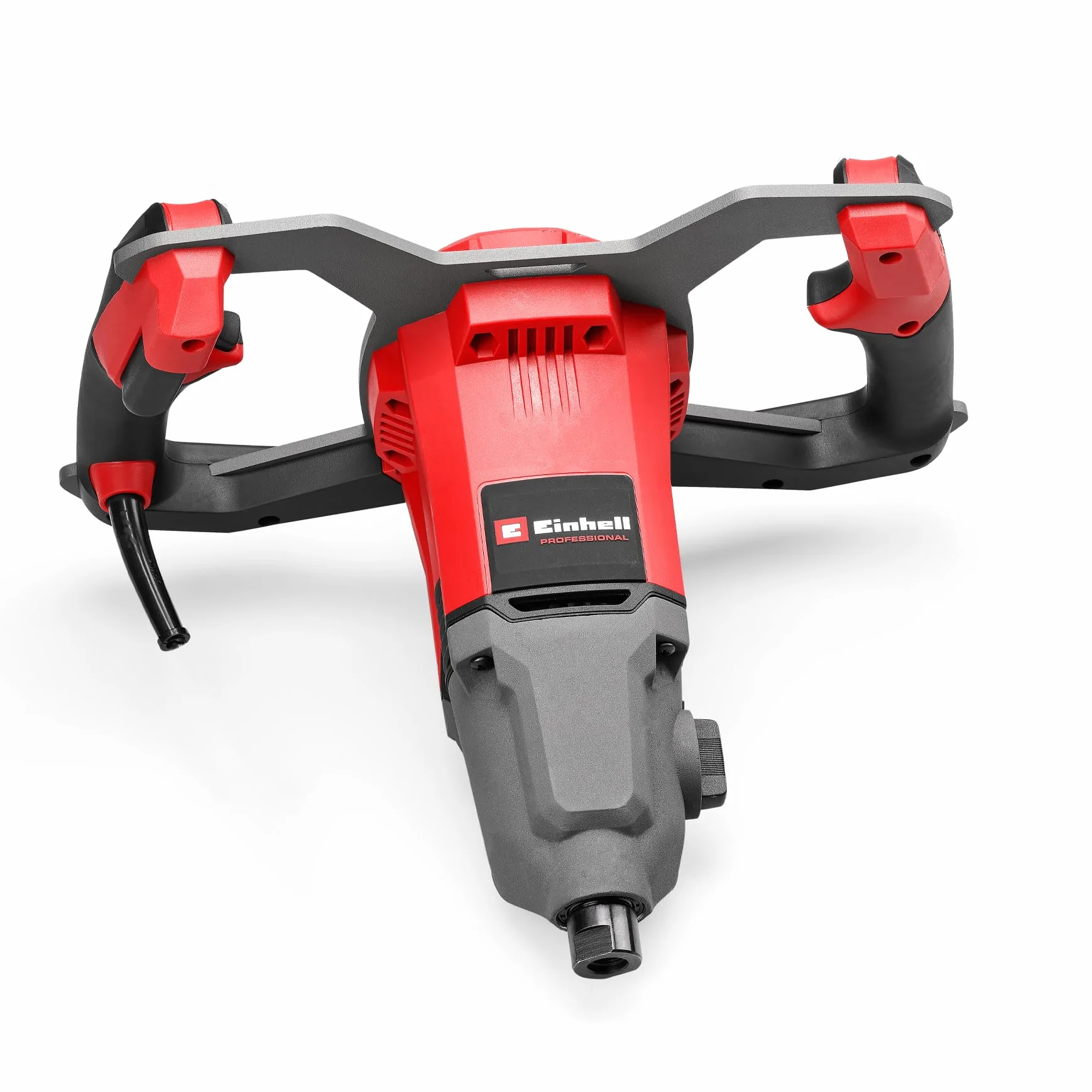 Einhell TP-MX 1700-2 CE mikser do farb i zapraw (1700 W, przyłącze M14, elektroniczna regulacja prędkości, 2-biegowa przekładnia, miękki start, w zestawie 1 x mieszadło Ø 120 mm) i 2 klucze nasadowe)