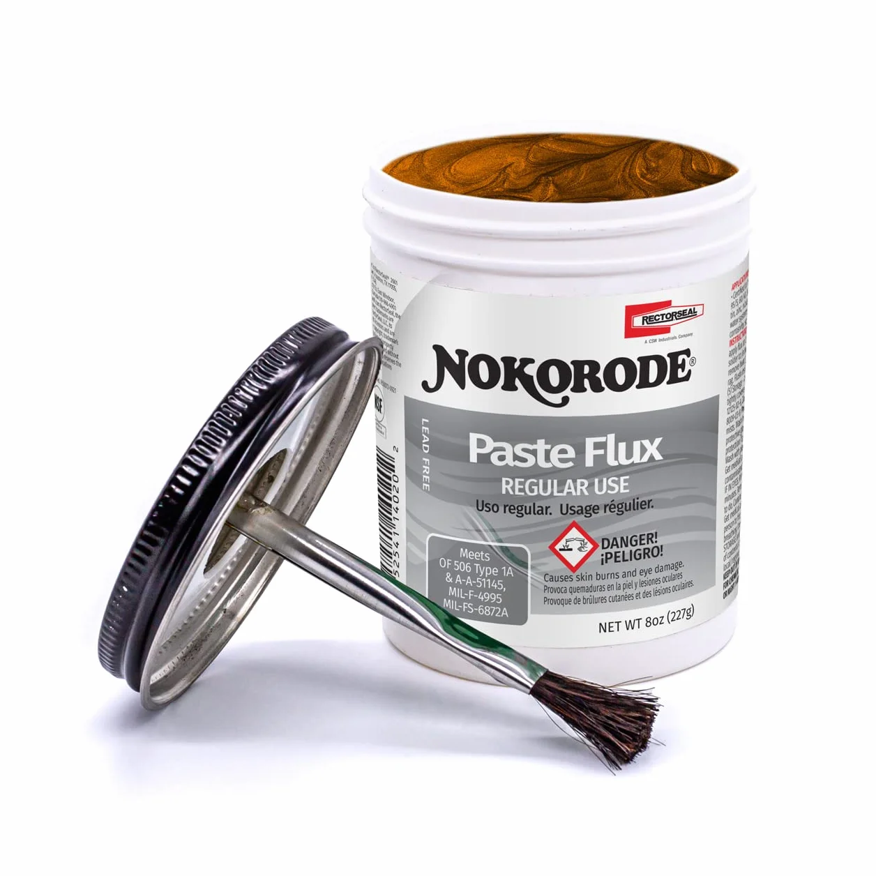 Rectorseal 14020 226.8 g Nokorode Regular Paste Flux Tool