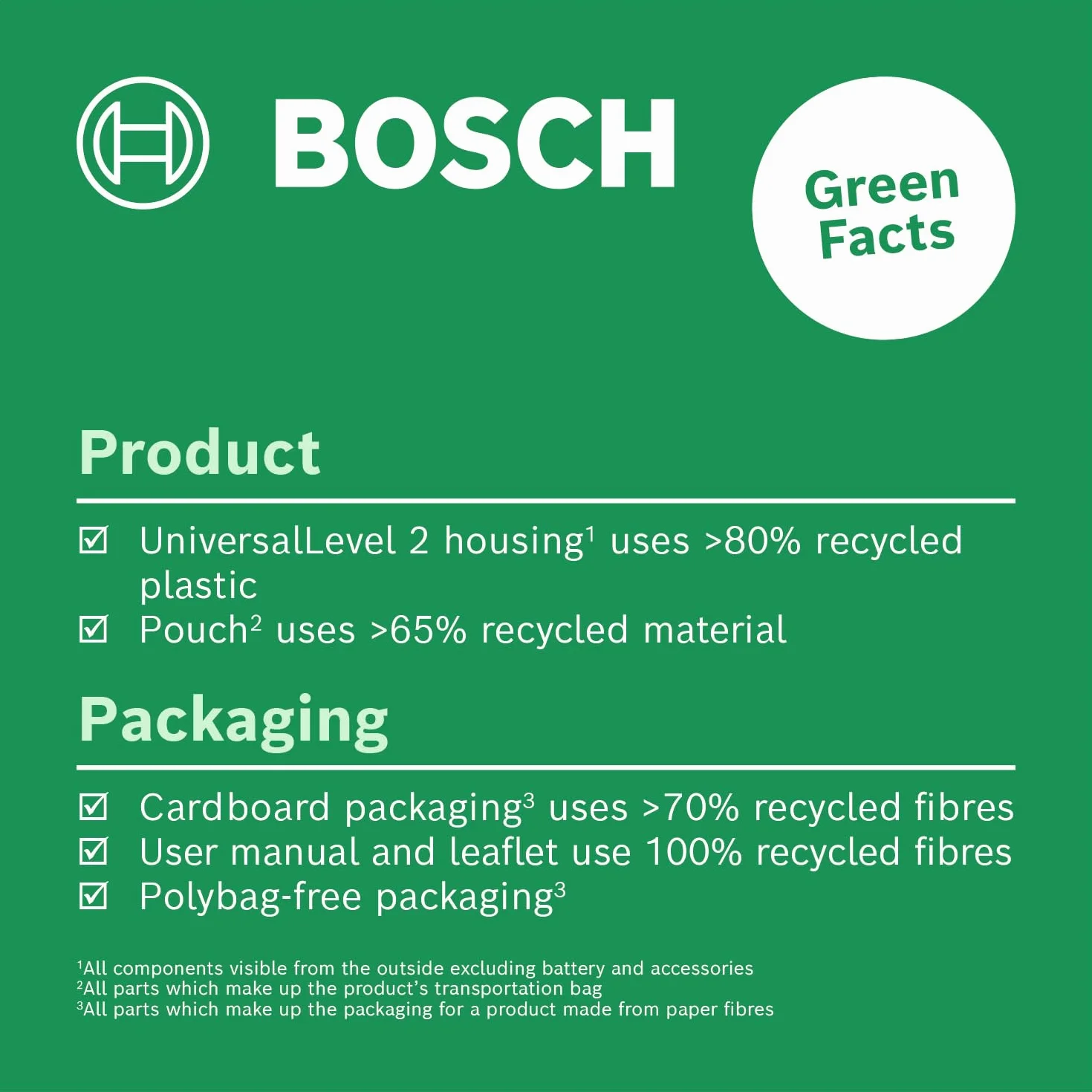 Laser krzyżowy Bosch UniversalLevel 2 (linia laserowa skrzyżowana wraz z dodatkowymi punktami w pionie do precyzyjnego wyrównywania elementów i łatwego przenoszenia punktów, opakowanie kartonowe)