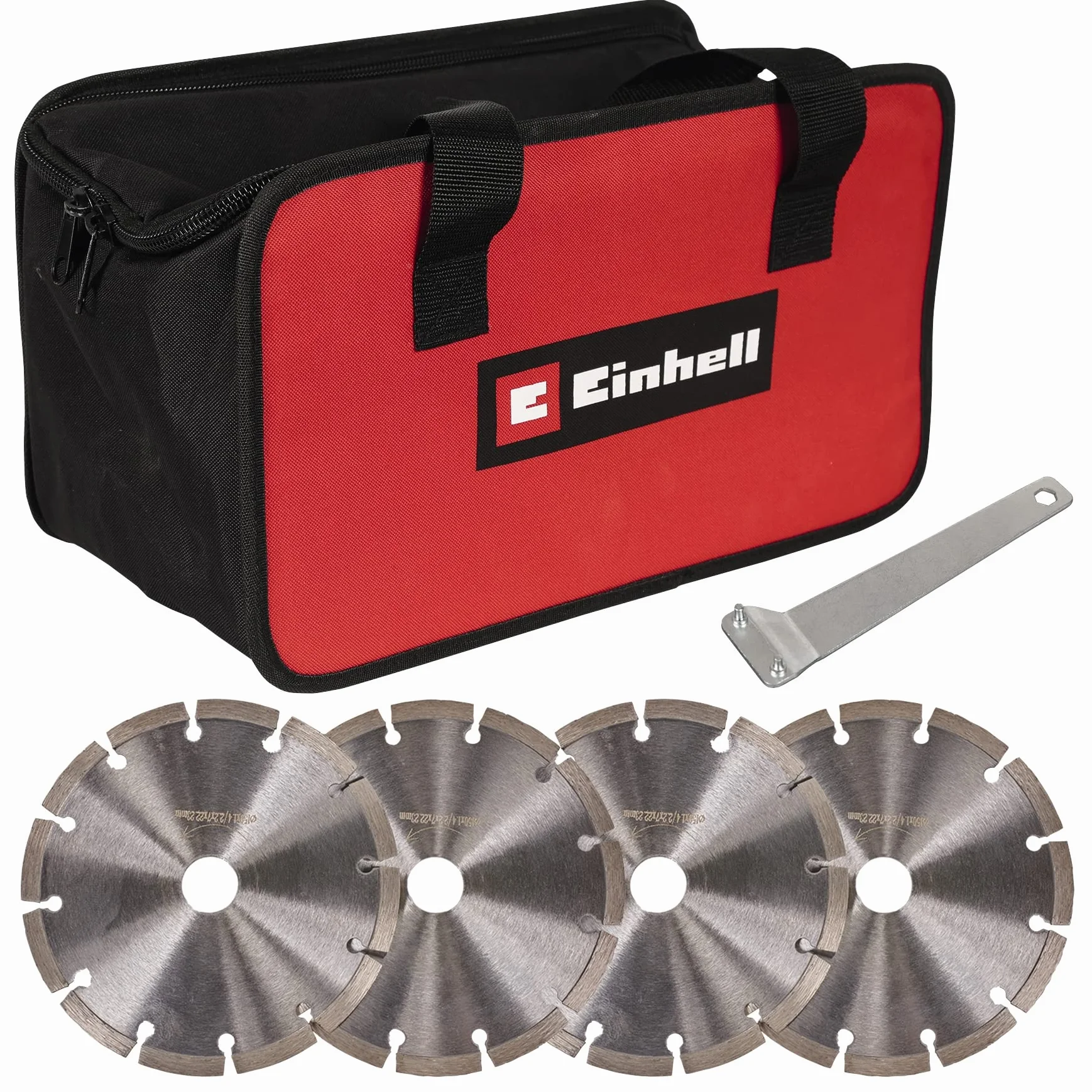 Einhell Bruzdownica TE-MA 1700 (1700 W, regulacja szerokości cięcia do 38 mm, głębokość cięcia do 40 mm, łagodny start, zabezpieczenie przed przeciążeniem, w tym 4 ostrza diamentowe)