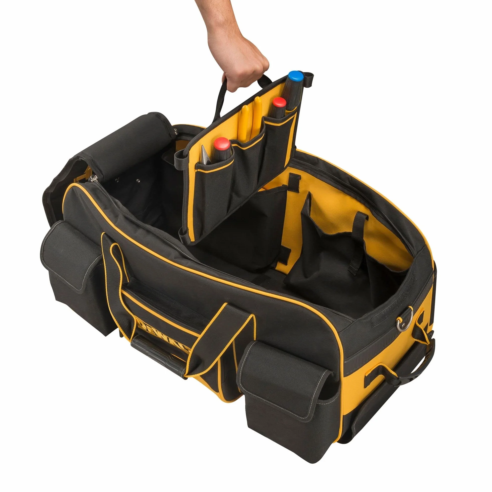 DEWALT DWST1-79210 Torba podróżna na kółkach 66 cm żółto-czarna duża