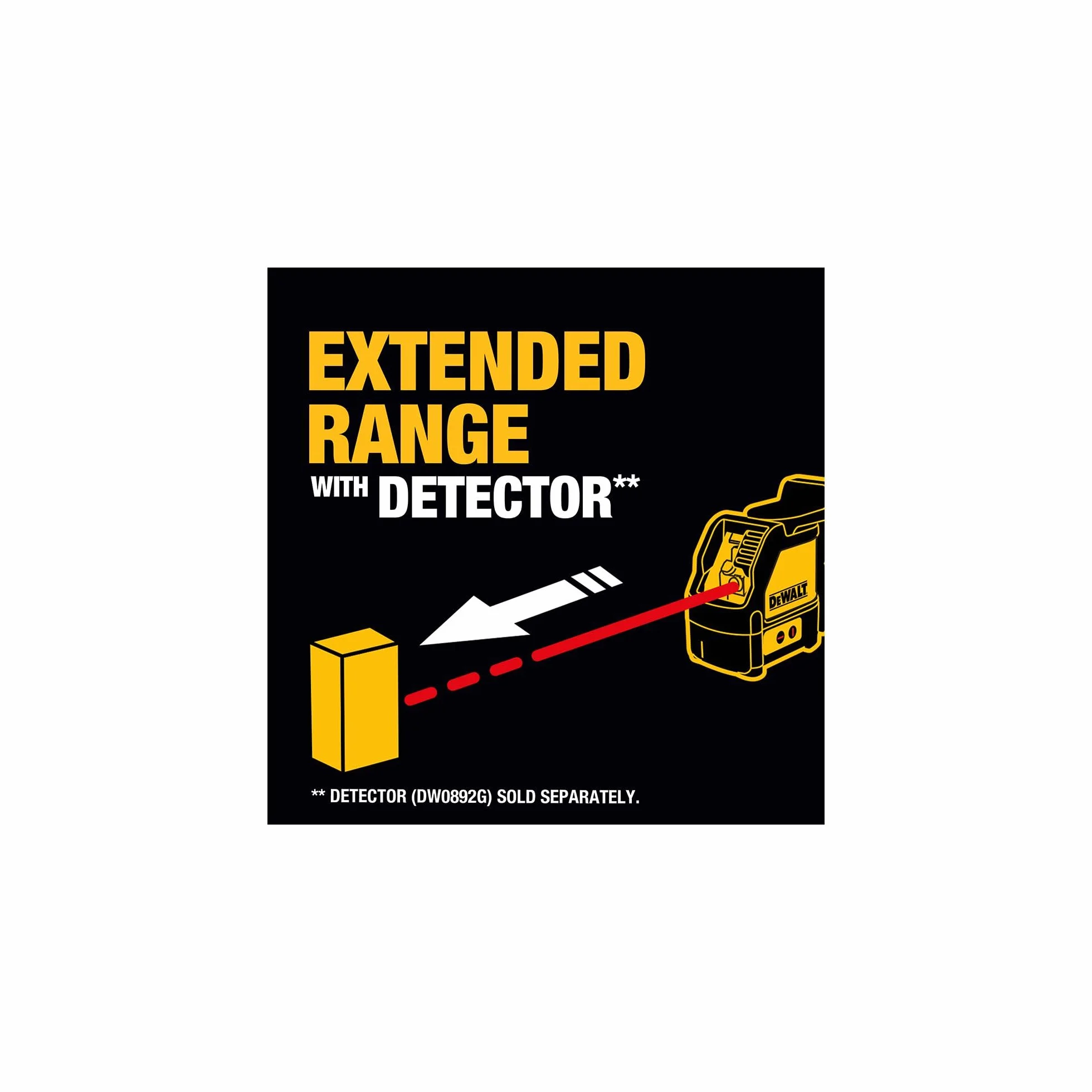 Dewalt Laser Krzyżowy Wielokolorowy 24.5 cm x 23.5 cm x 11.2 cm