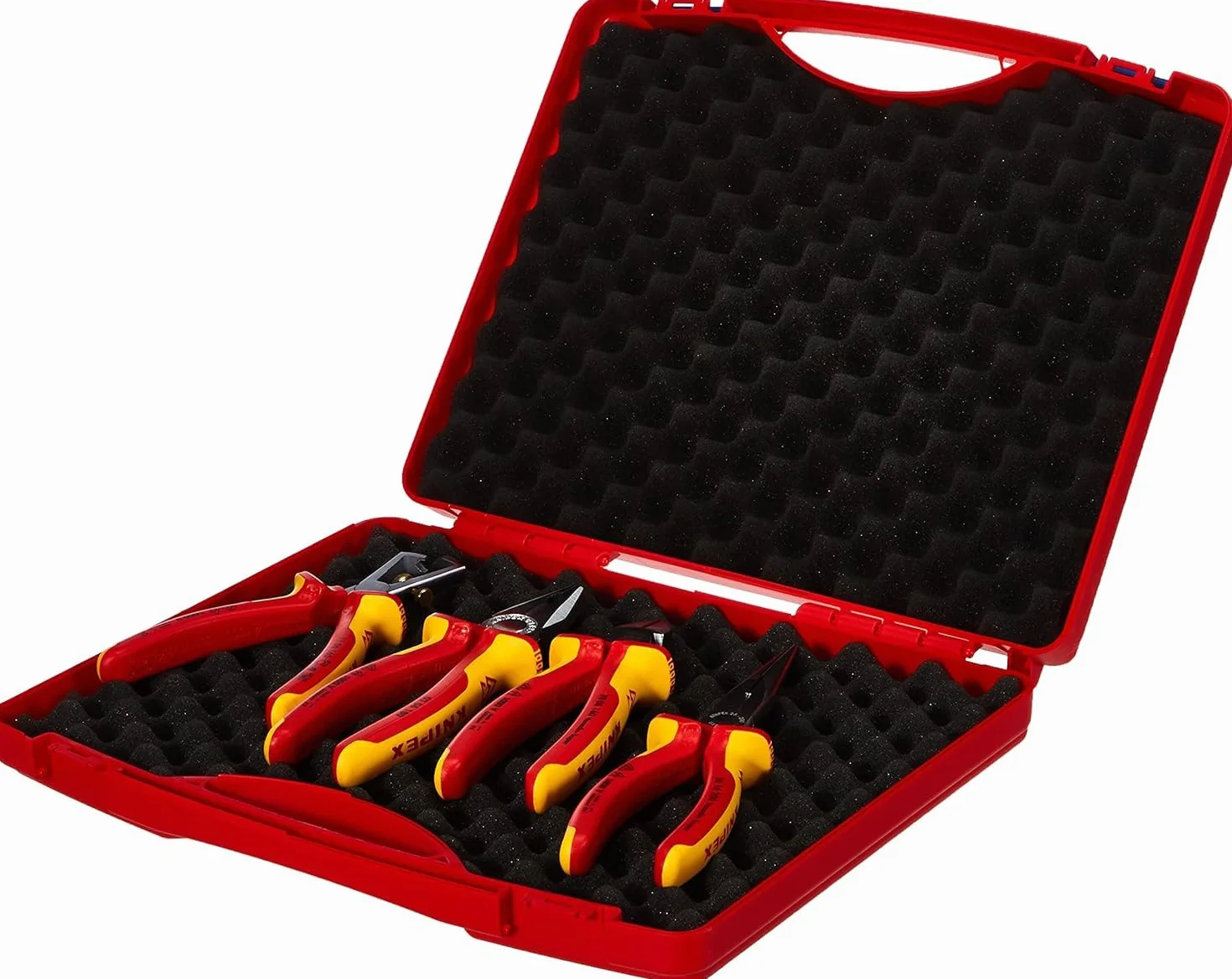 KNIPEX Walizka narzędziowa RED Electro Set 4-częściowy 275 mm