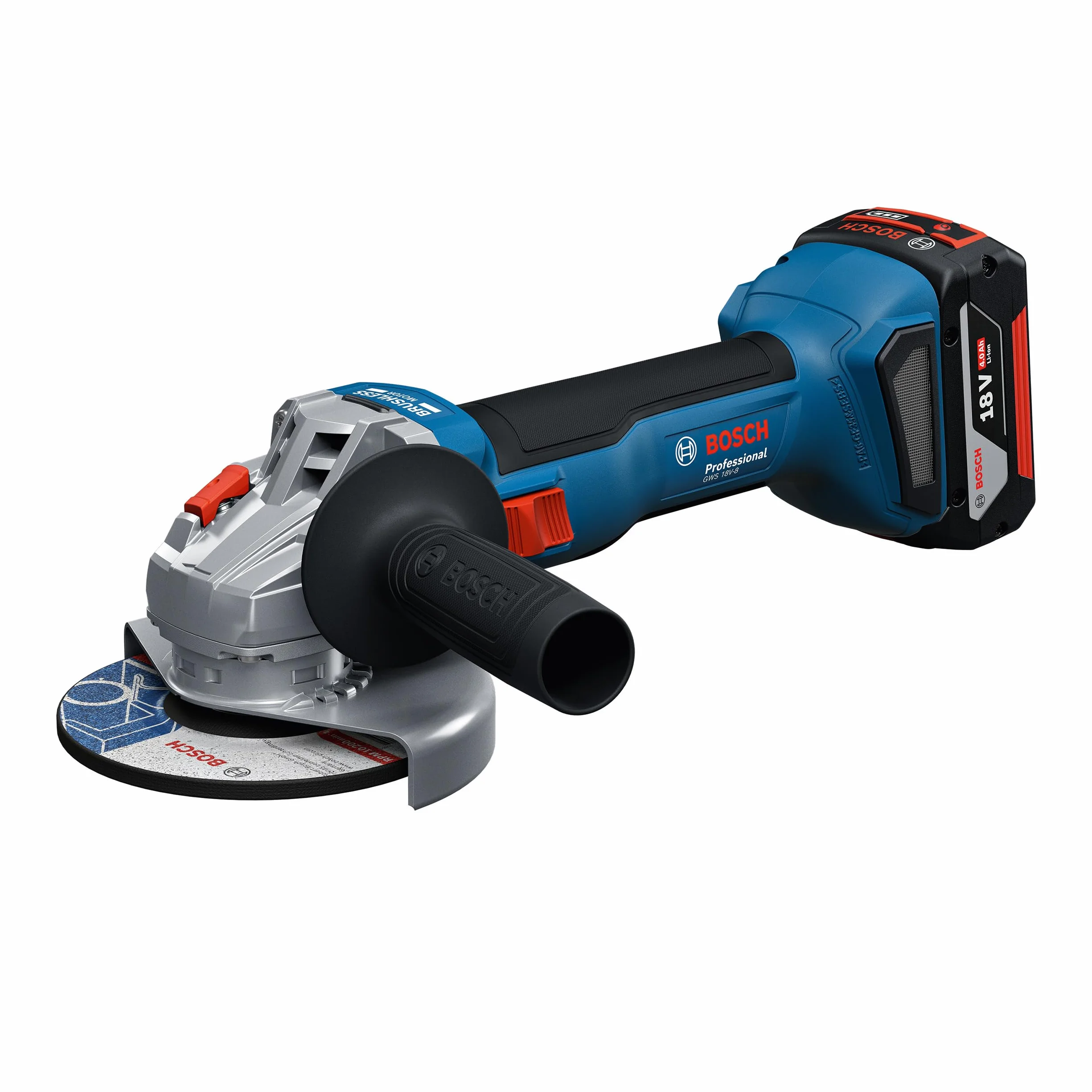 Bosch Professional 18V System Akumulatorowy zestaw Combo: GSB 18V-45 + GBH 18V-22 + GWS 18V-8 (zestaw: 3 akumulatory GBA 18V 4.0Ah, ładowarka GAL 18V-40, torba) – Amazon Exclusive