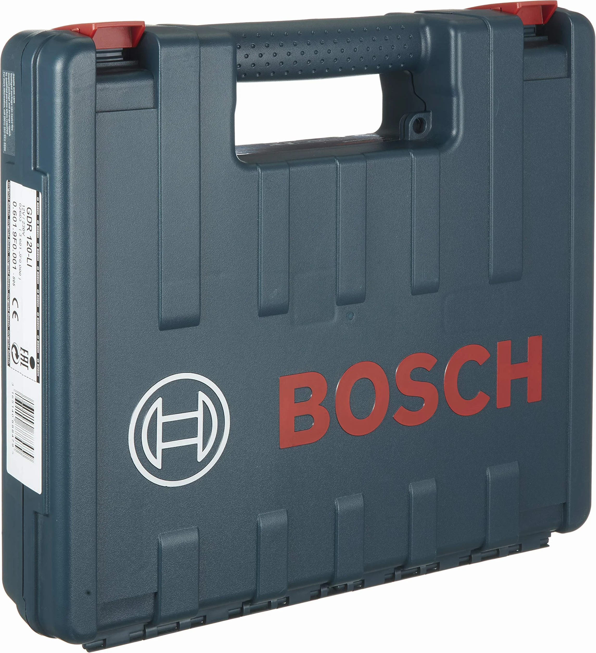 Bosch Professional system 12V: akumulatorowy klucz udarowy GDR 120-LI (2 akumulatory GBA 12V 2.0Ah, ładowarka GAL 12V-20, walizka)