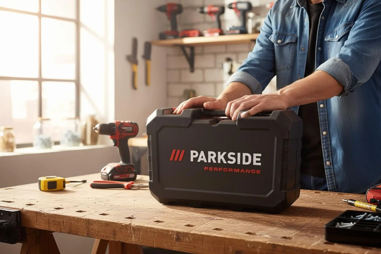 Parkside Performance akumulatorowa wkrętarka udarowa PASSP 20 Li X20V 1898 Nm M33 1/2 walizka transportowa