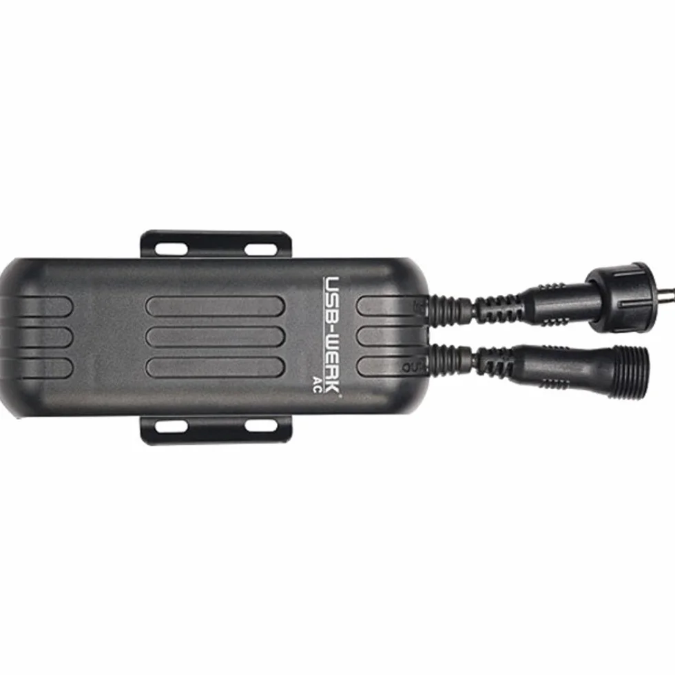 Busch & Müller USB-Werk 361BW ładowarka do akumulatorów AC czarna