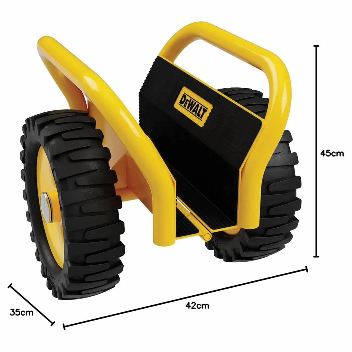 Dewalt DXWT-200 Wózek Transportowy 35x45x42 cm 4 kg Czarny/Żółty
