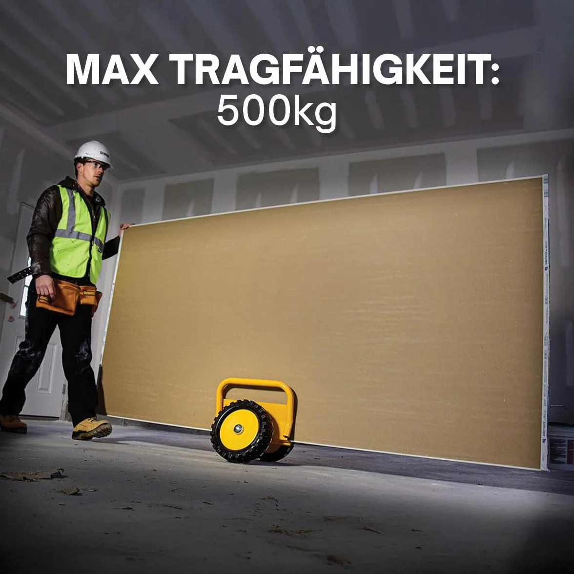 Dewalt DXWT-200 Wózek Transportowy 35x45x42 cm 4 kg Czarny/Żółty