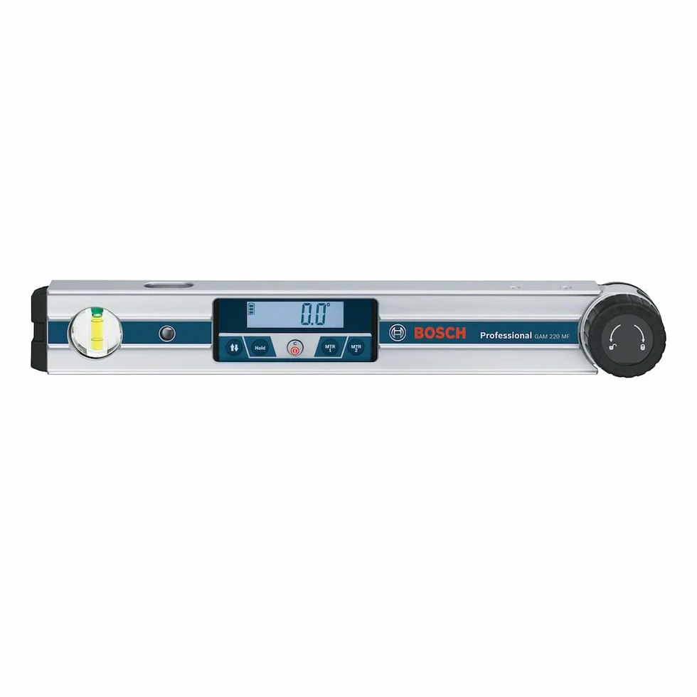 Bosch Professional Cyfrowy kątomierz GAM 220 MF 0–220° 40 cm
