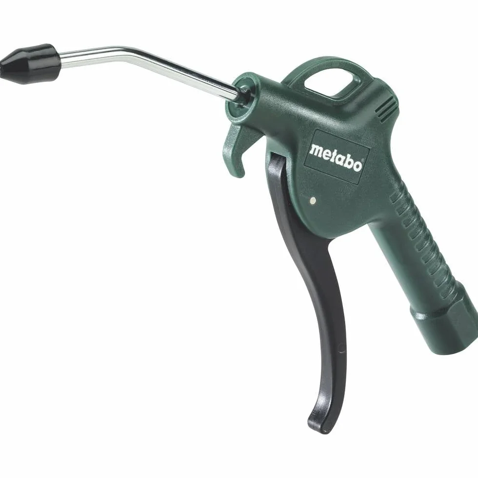 Metabo Pistolet pneumatyczny BP 200 (601581000) karton, ciśnienie robocze: 3 – 8 bar, zapotrzebowanie powietrza: 130 – 350 l/min, waga: 0,14 kg