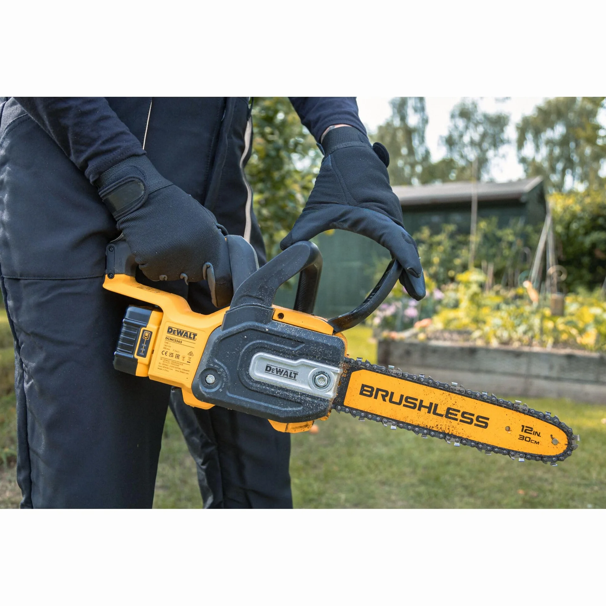 DEWALT 18V XR 30cm bezszczotkowa kompaktowa piła łańcuchowa - tylko narzędzie, DCMCS565N-XJ