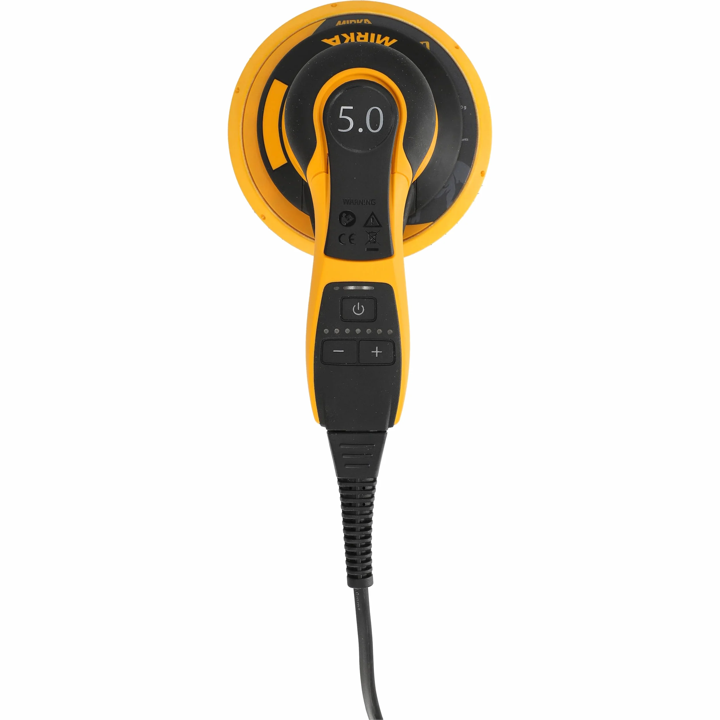 Mirka Deros Ii 5650 MID5650404CA Szlifierka Mimośrodowa, Żółty/Czarny, 125mm/Ø 150 mm