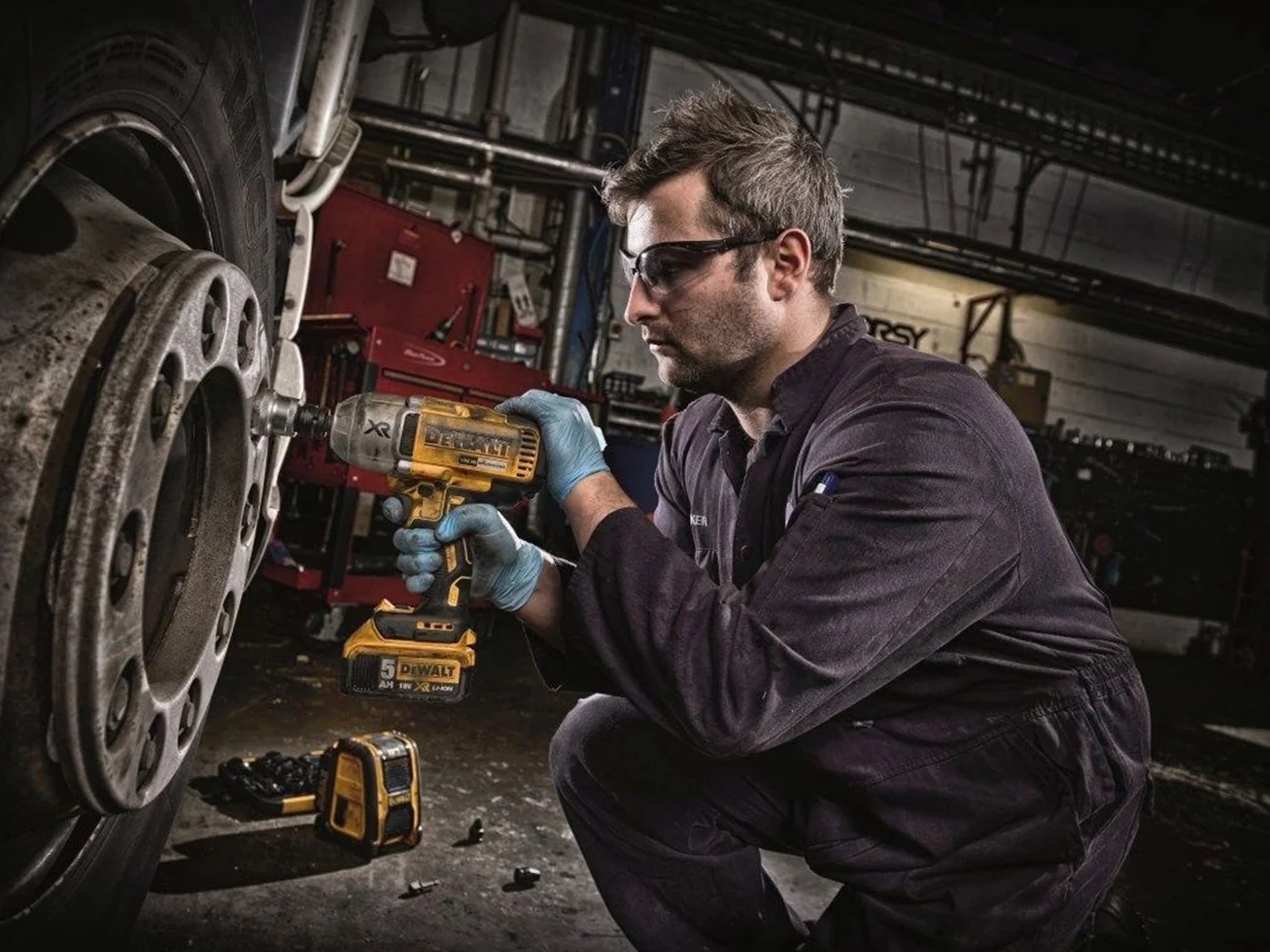 Dewalt DCF899P2-QW Klucz Udarowy, 18 V, Czarny/Żółty