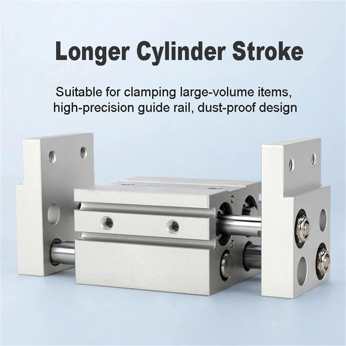 Cylinder pneumatyczny serii HFT10 HFT16 HFT20 HFT25 HFT32 chwytak pneumatyczny szeroki styl siłownik pneumatyczny dwustronnego działania (HFT 25X40-S)