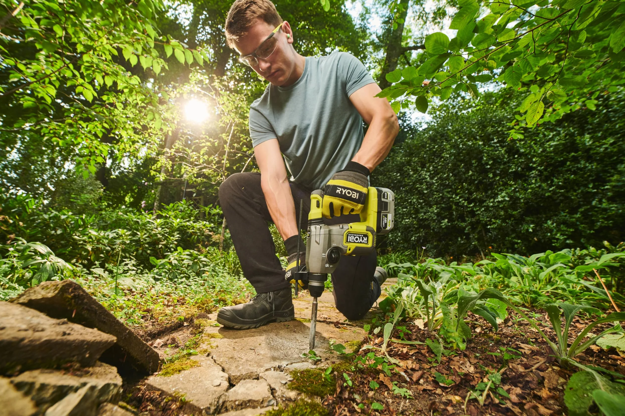 Ryobi RSDS18BL-0 18V ONE+ Bezprzewodowe bezszczotkowe wiertło SDS+ (gołe narzędzie)