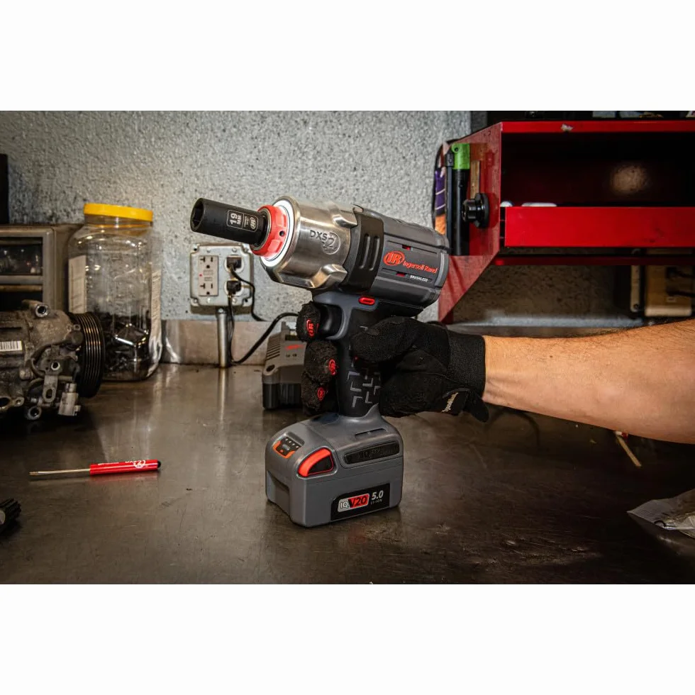 Ingersoll Rand W7153-K22B-EU DXS2 Klucz Udarowy Akumulatorowy 20V, Zestaw 2 Baterie, 2170 Nm, Pierścień