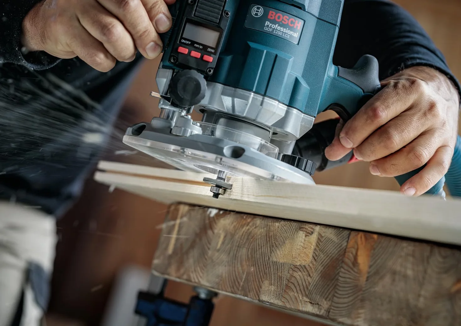 Bosch 1x Frez PRO do łączenia na pióro i wpust (do Miękkie drewno, Twarde drewno, Ø 25 mm, Professional Akcesoria Frez ręczny, Frez krawędziowy)