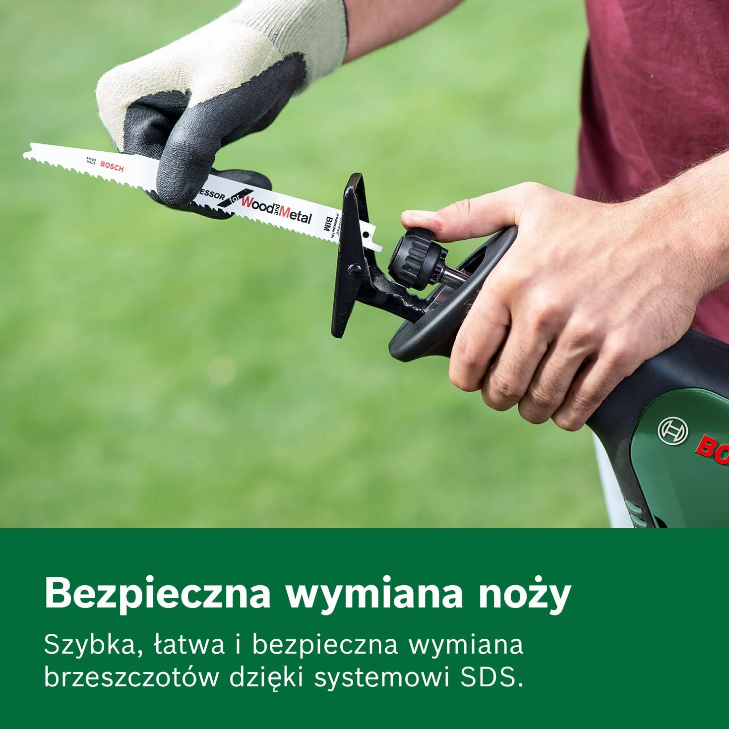 Bosch Akumulatorowa piła szablasta AdvancedRecip 18 (akumulator 2,5 Ah, system 18V, opakowanie kartonowe)