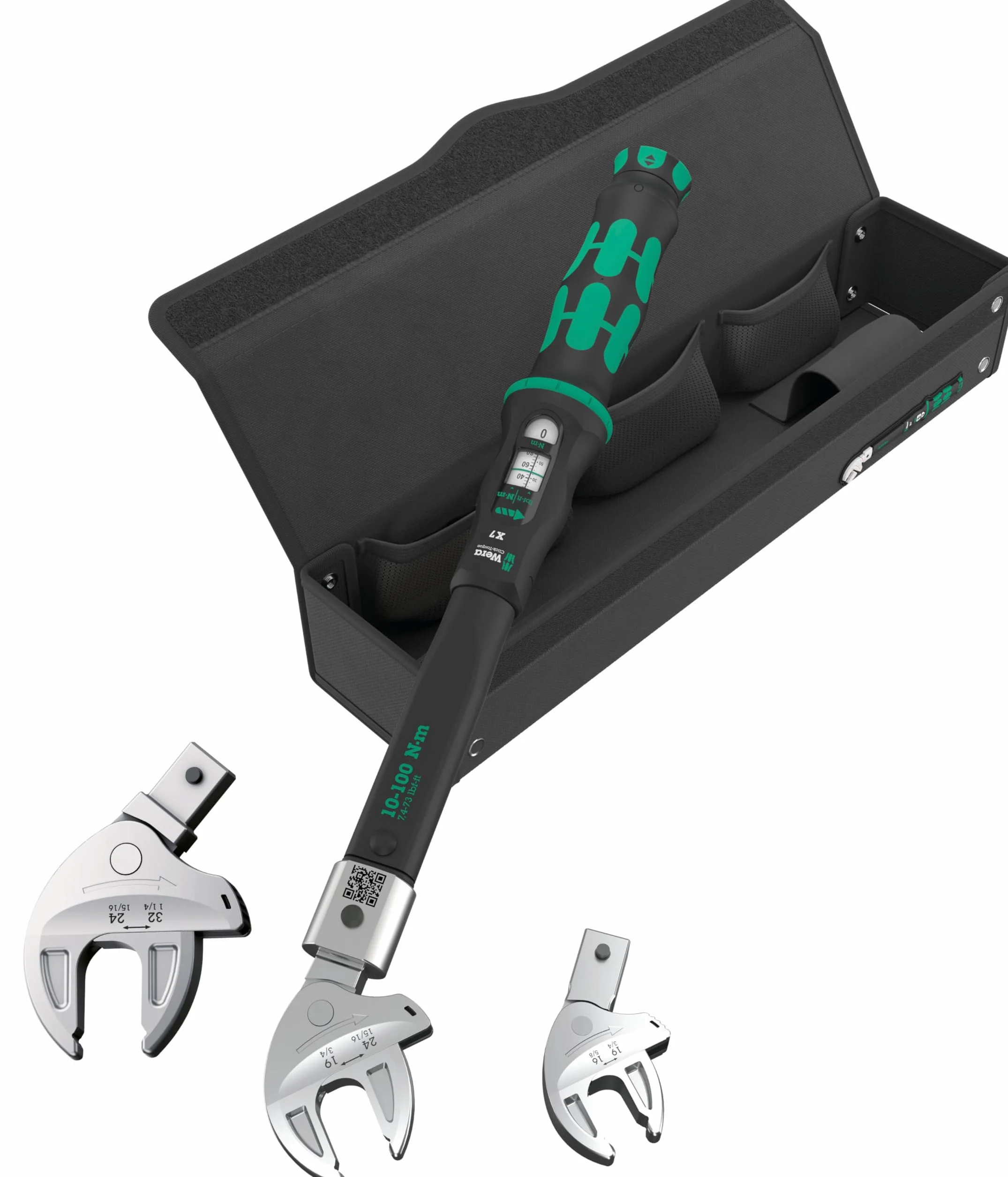 Wera 5136076001 Zestaw Kluczy Dynamometrycznych, Czarny, 4 sztuki
