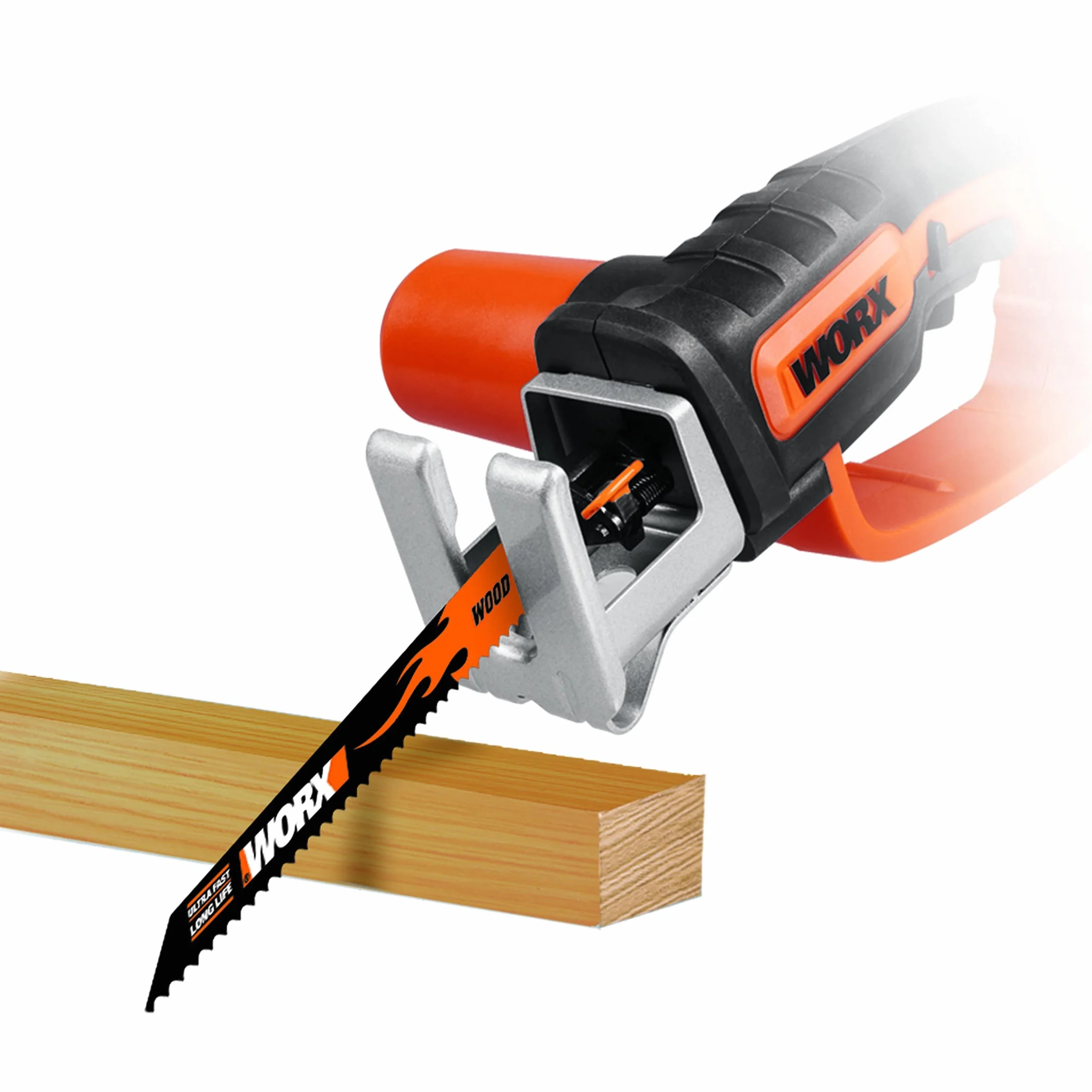 WORX WG894E QUIKSAW akumulatorowa piła ręczna 20 V – lekka, kompaktowa, wymiana brzeszczotu bez narzędzi, cięcie 60 mm w drewnie