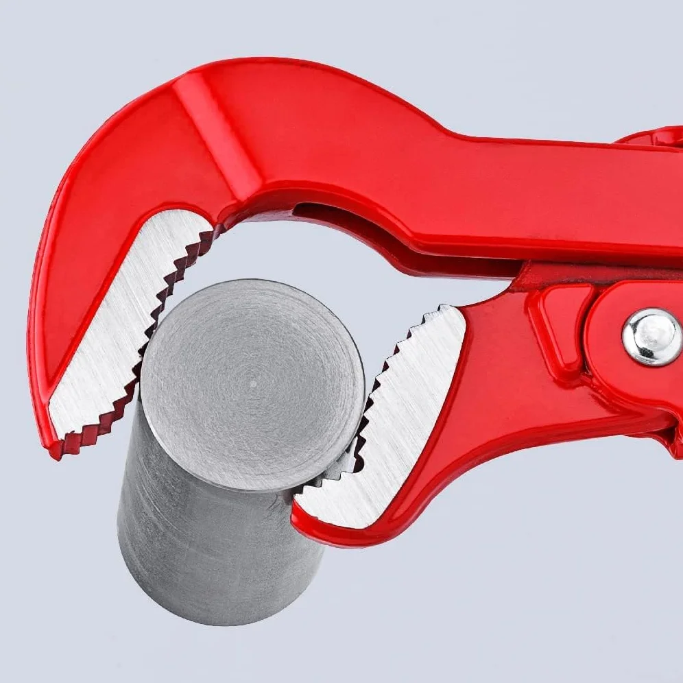 KNIPEX Klucz nastawny do rur ze szczękami typu S malowane proszkowo, czerwone 570 mm, 83 30 020